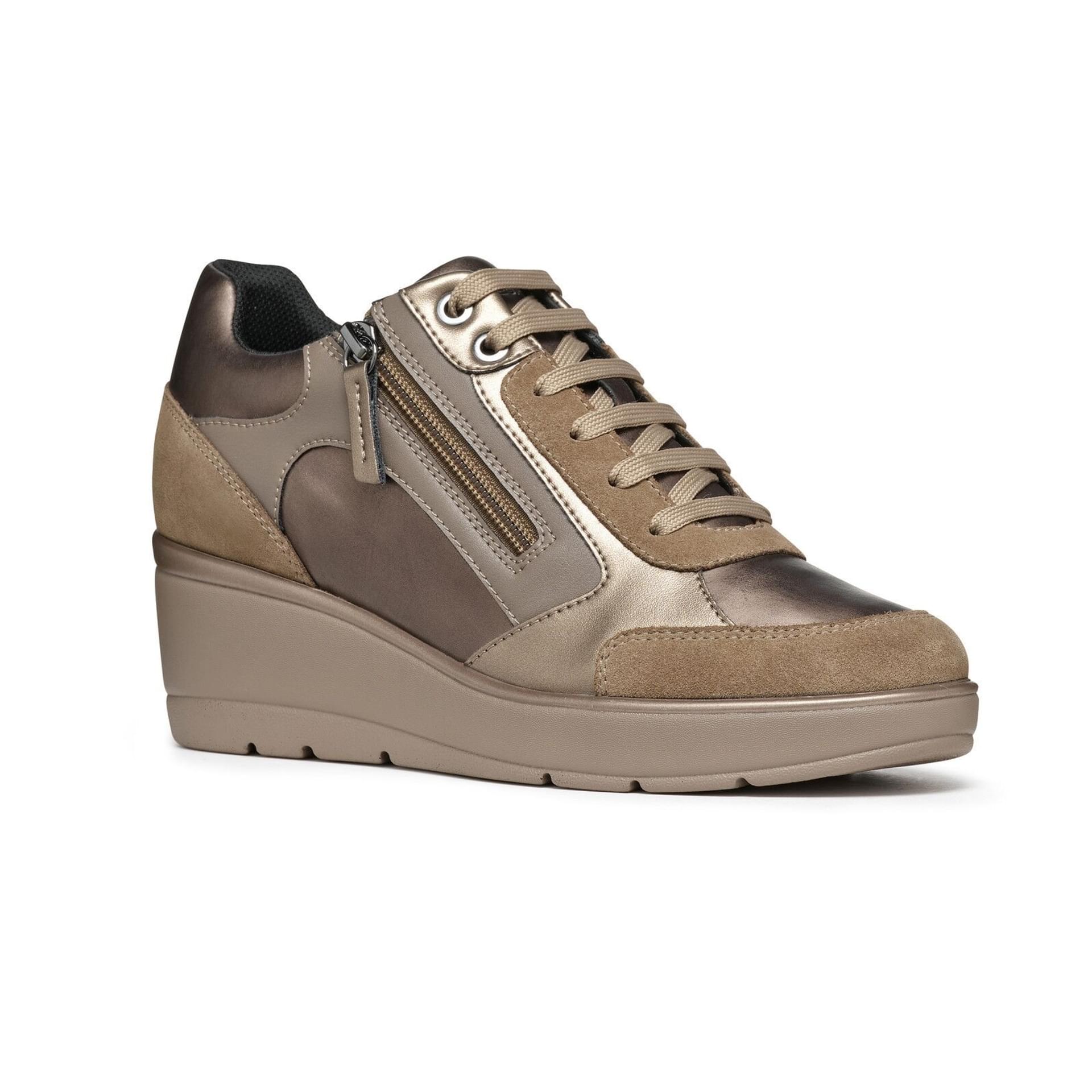 Geox Ilde Sneakers D36RAC_0BN22 in Dark Taupe