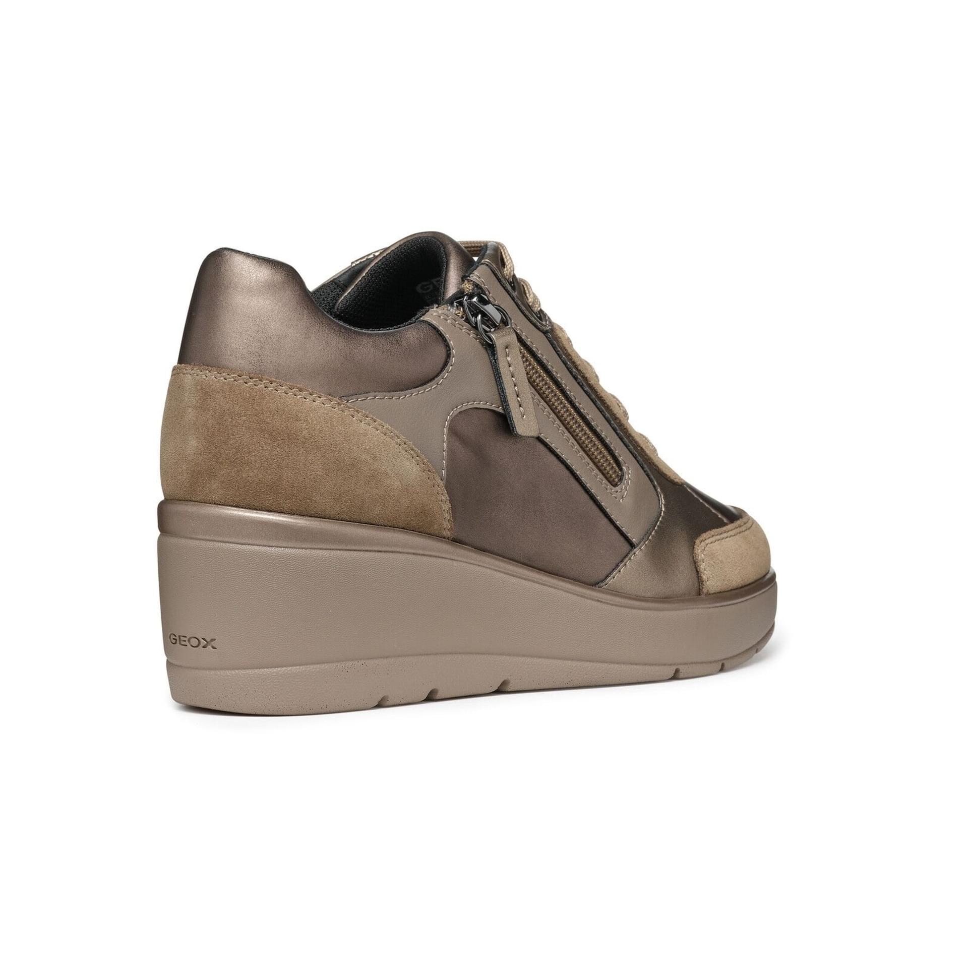 Geox Ilde Sneakers D36RAC_0BN22 in Dark Taupe