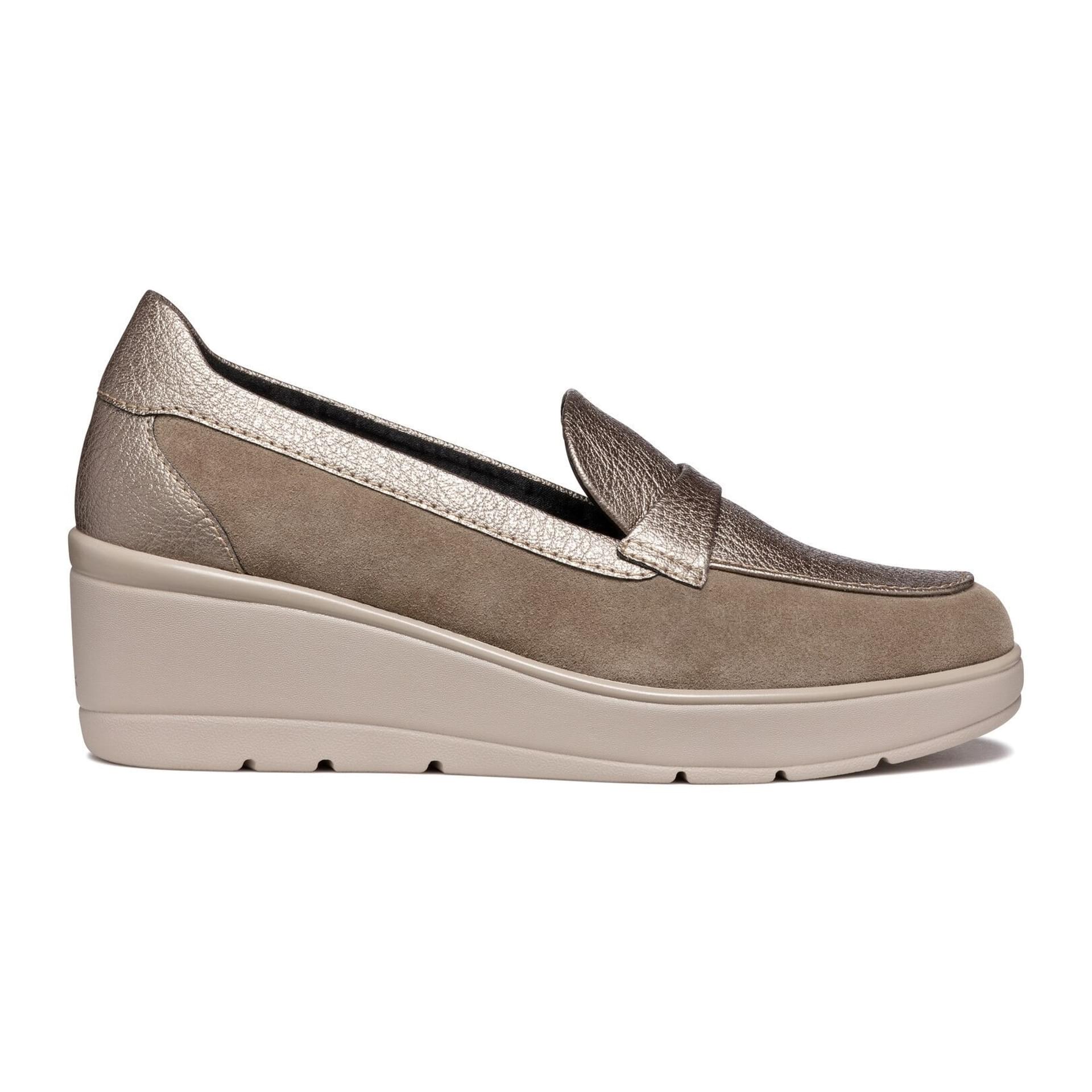 Geox Ilde Moccassins D46RAB_0222N in Taupe