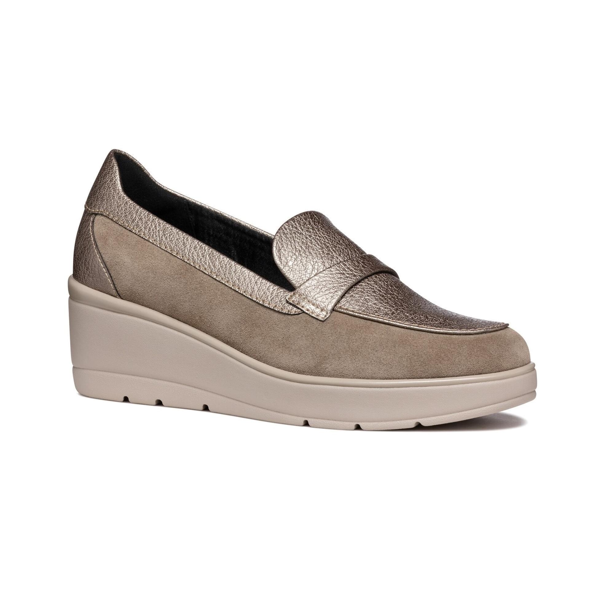 Geox Ilde Moccassins D46RAB_0222N in Taupe