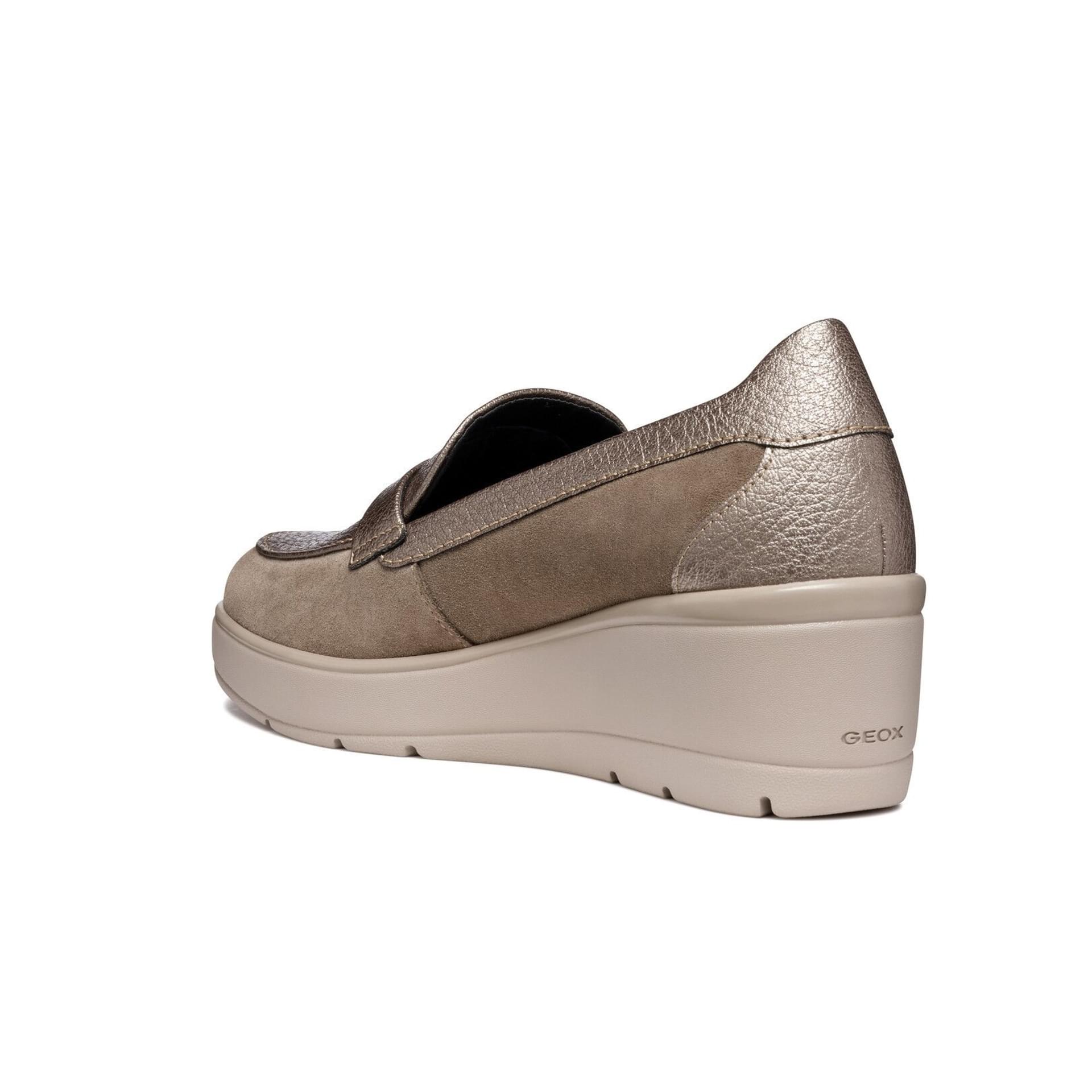 Geox Ilde Moccassins D46RAB_0222N in Taupe