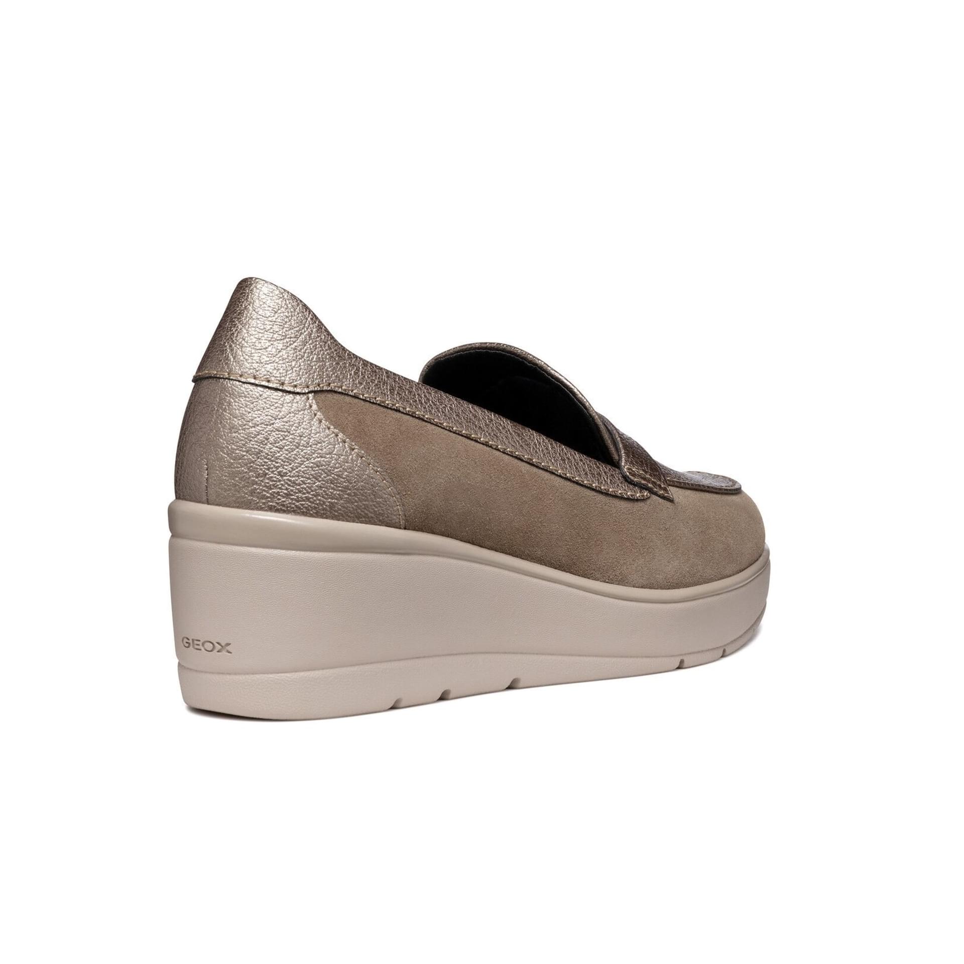 Geox Ilde Moccassins D46RAB_0222N in Taupe