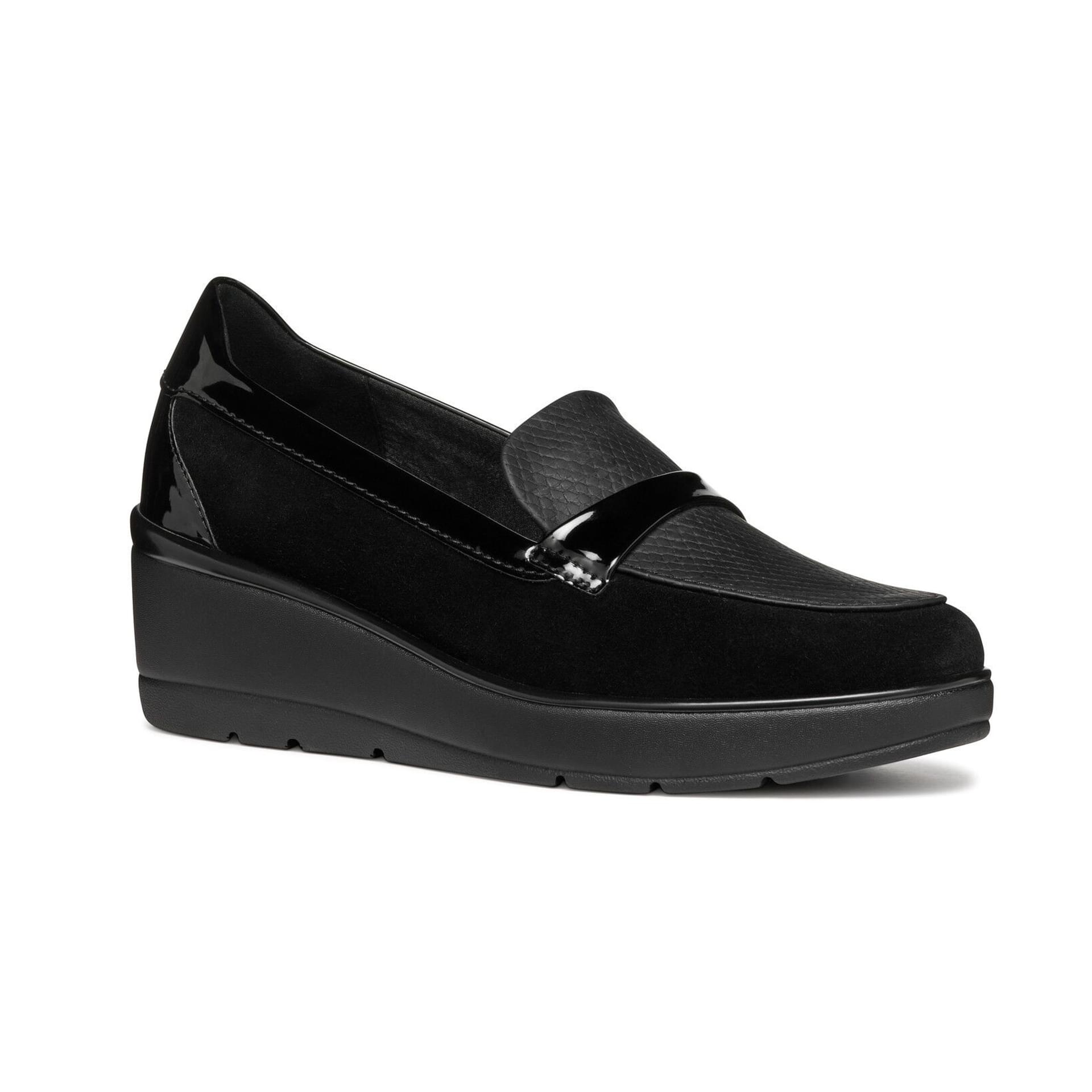 Geox Ilde Moccassins D46RAB_022HH in Black