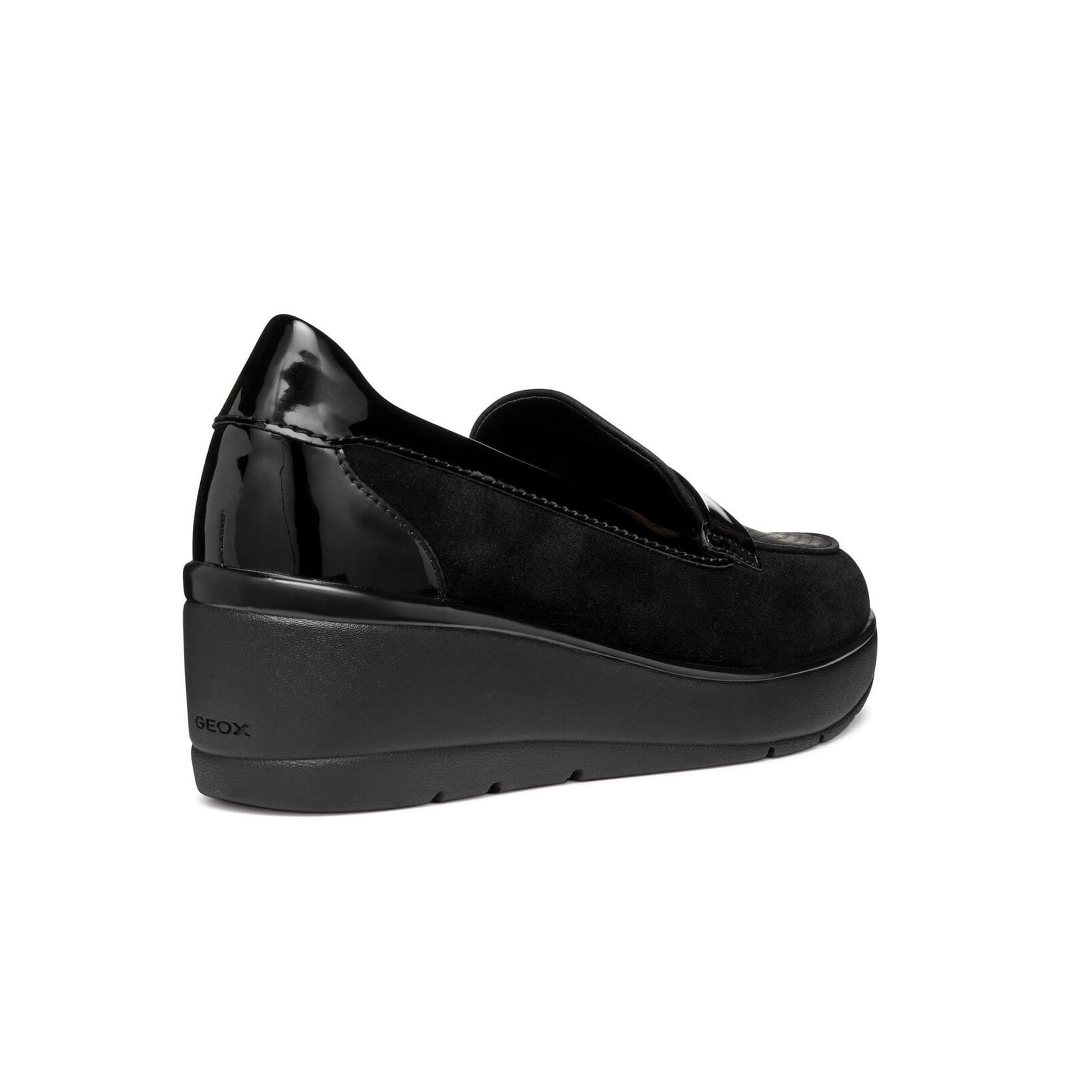 Geox Ilde Moccassins D46RAB_022HH in Black