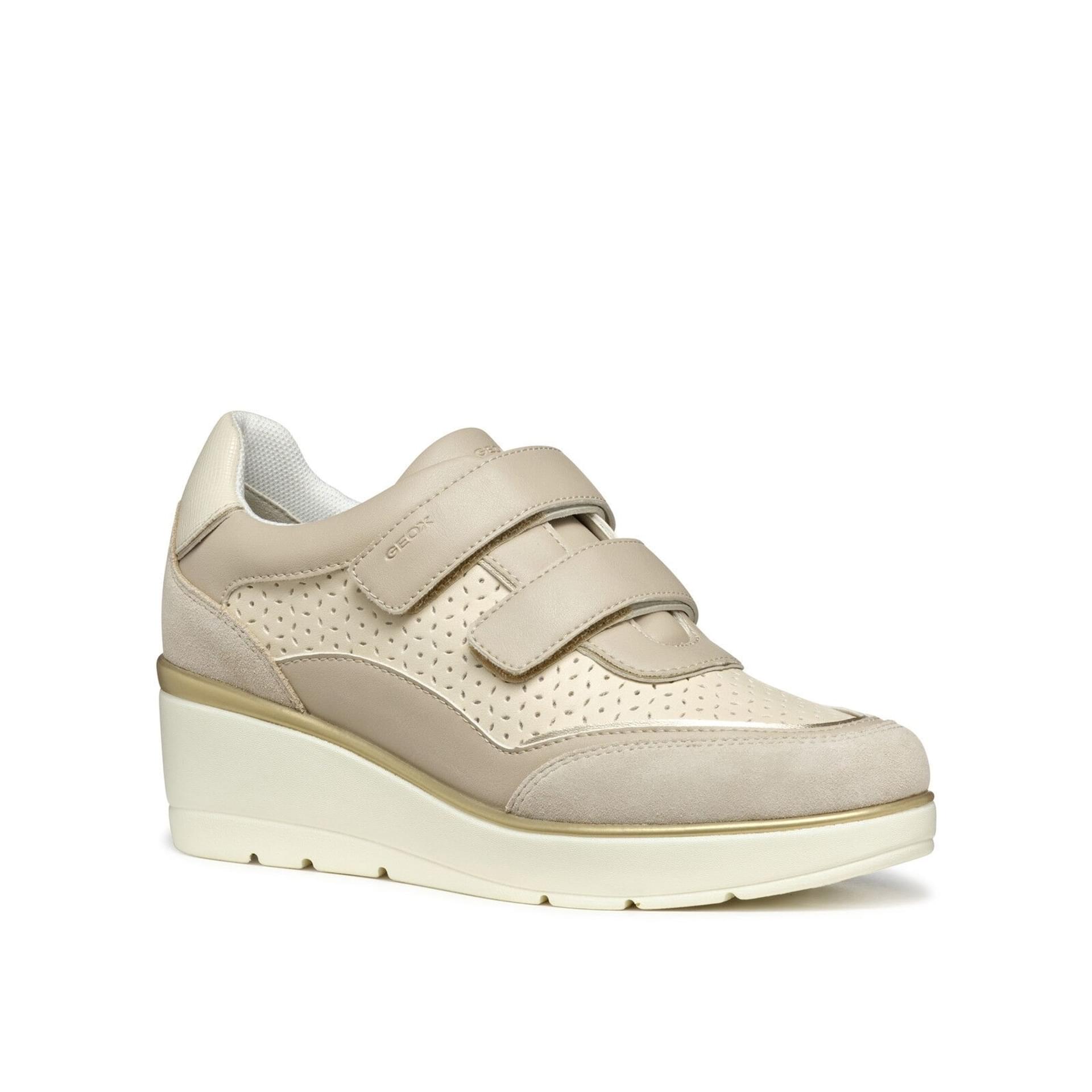 Geox Ilde Sneakers D55RAA_05422 in Papyrus/Light Taupe