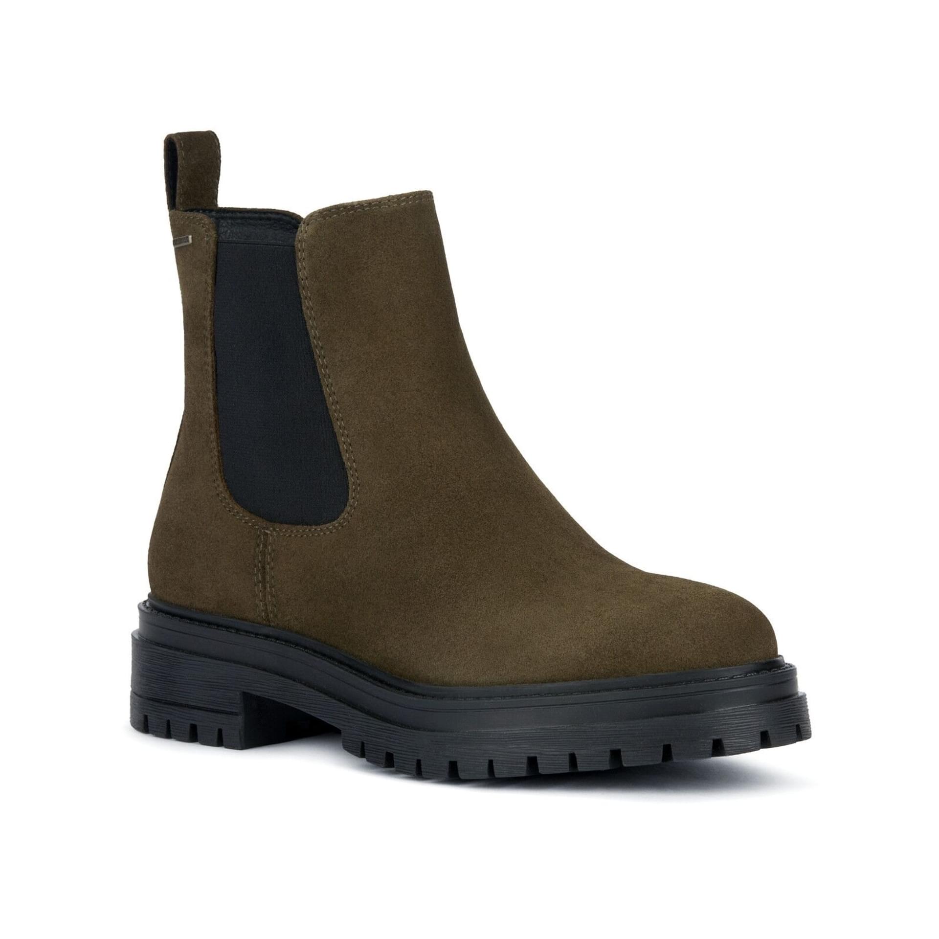 Geox Iridea B Abx Enkellaarsjes D26D0A_00022 in Musk