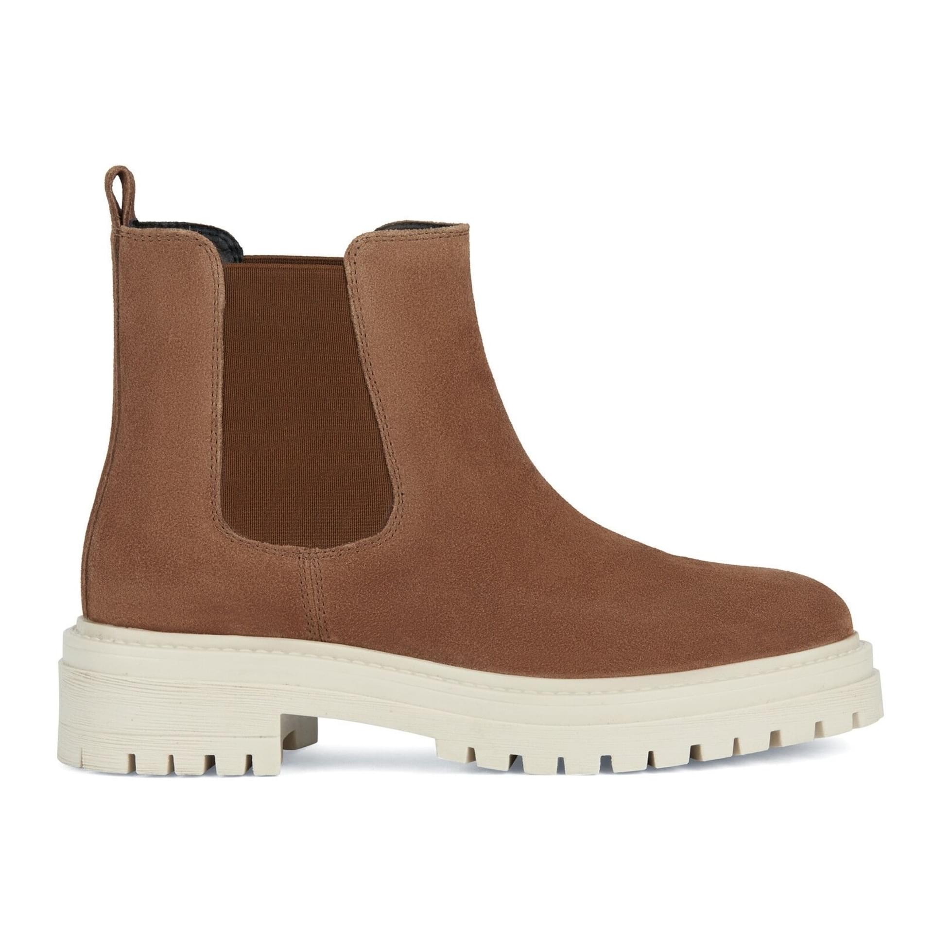 Geox Iridea Enkellaarsjes D04HRB_00023 in Brown