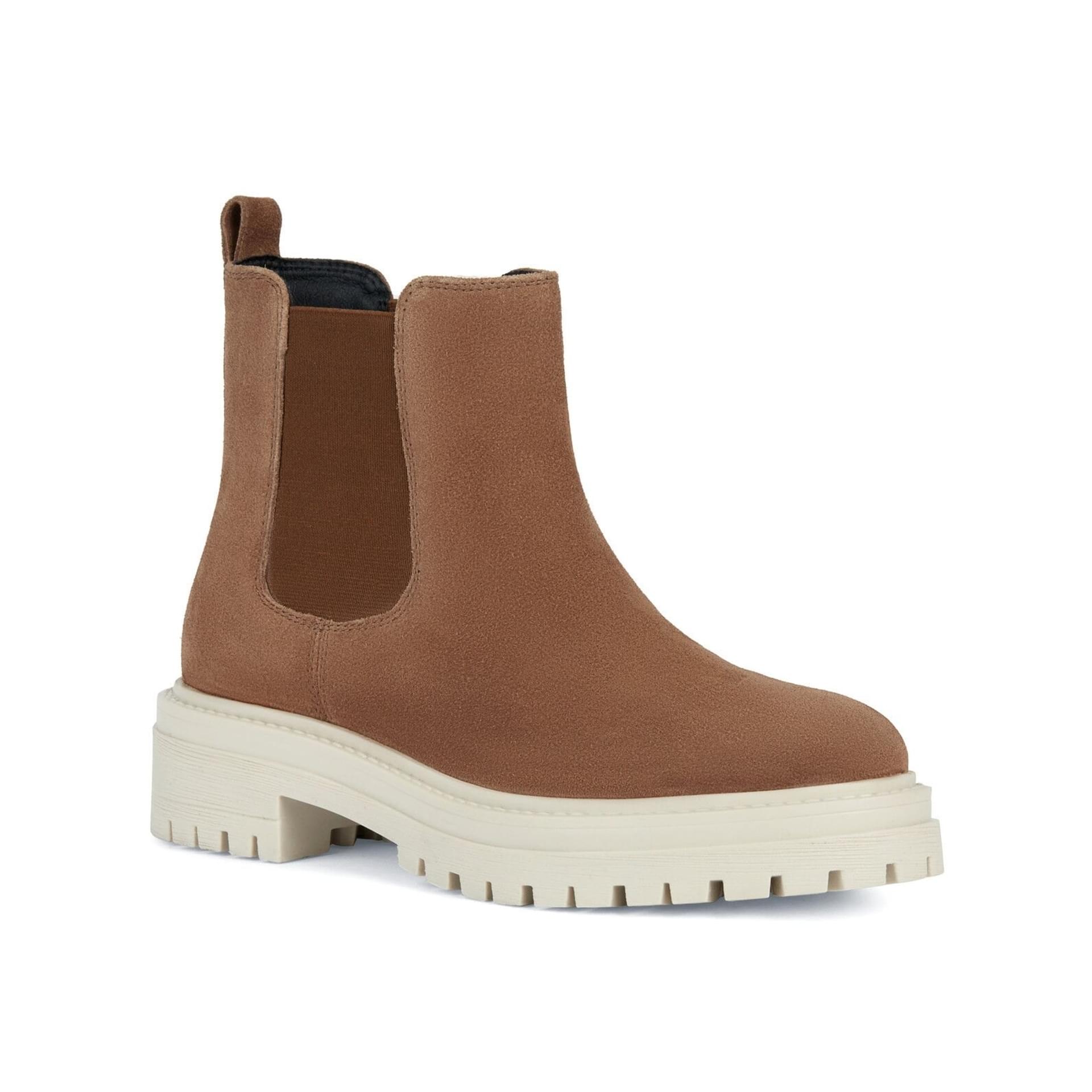 Geox Iridea Enkellaarsjes D04HRB_00023 in Brown