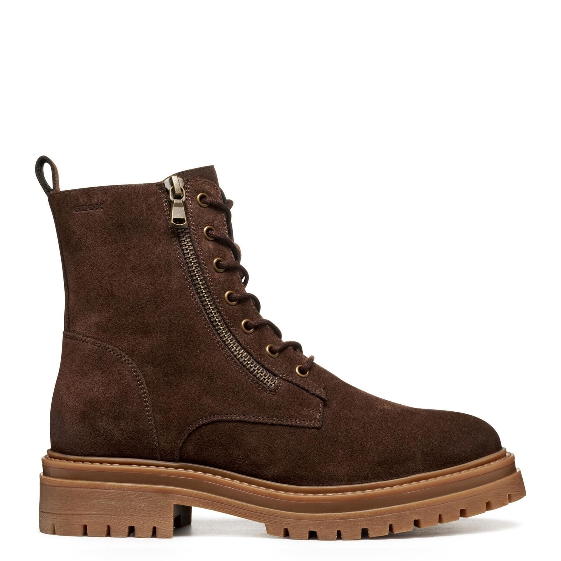 Geox Iridea Ankle Boots D16HRF_00022 in Dark Brown