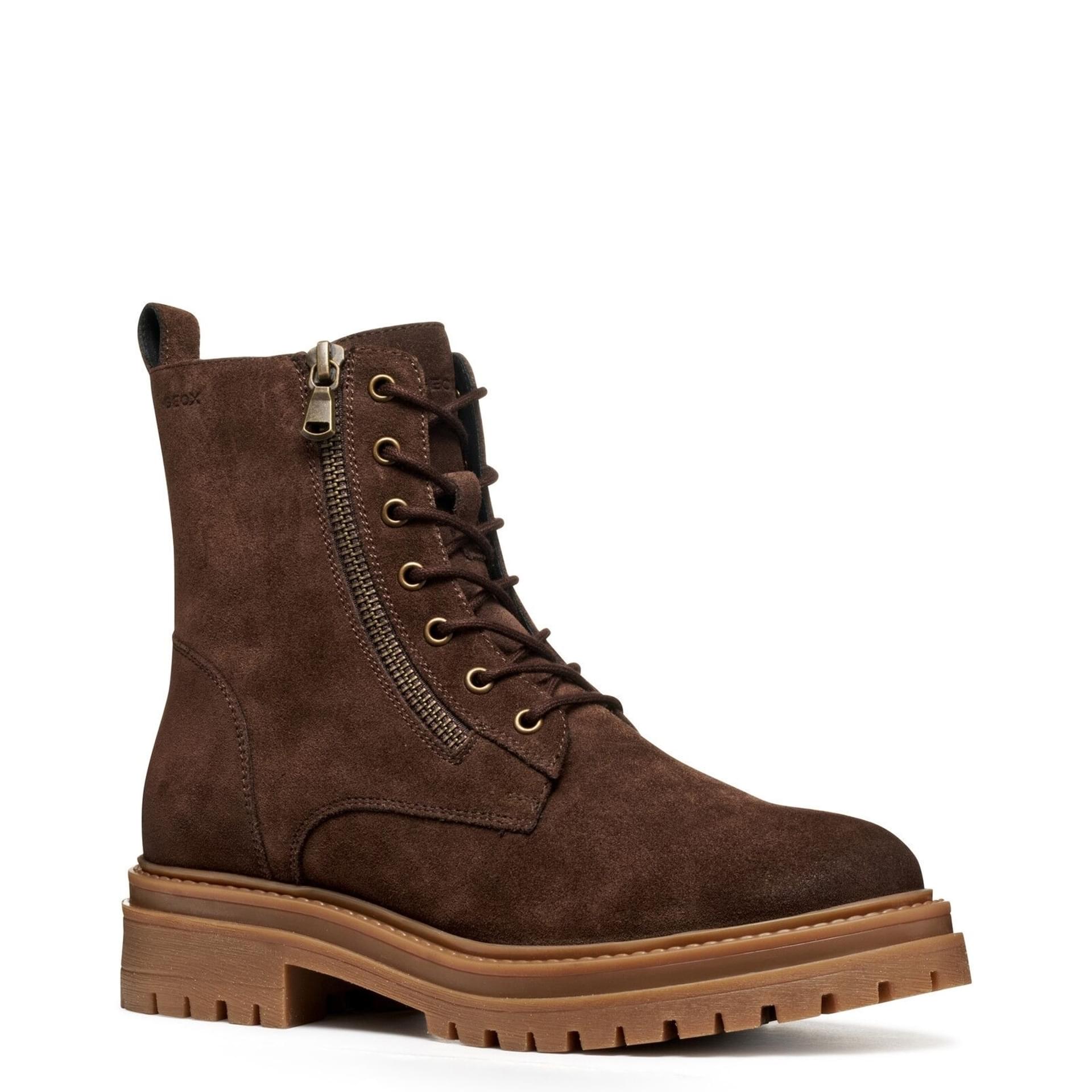 Geox Iridea Ankle Boots D16HRF_00022 in Dark Brown