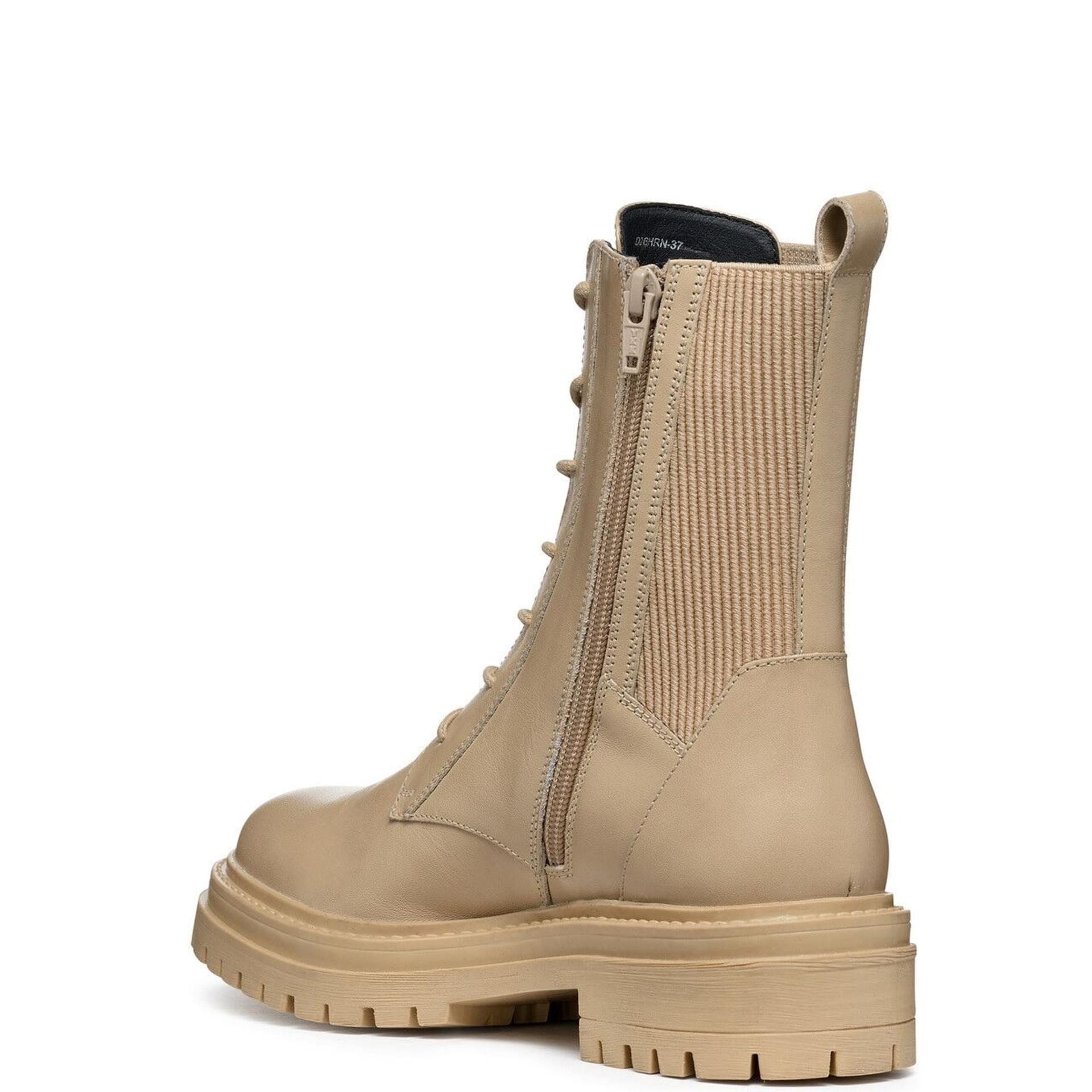 Geox Iridea Ankle Boots D26HRN_043NH in Light Sand