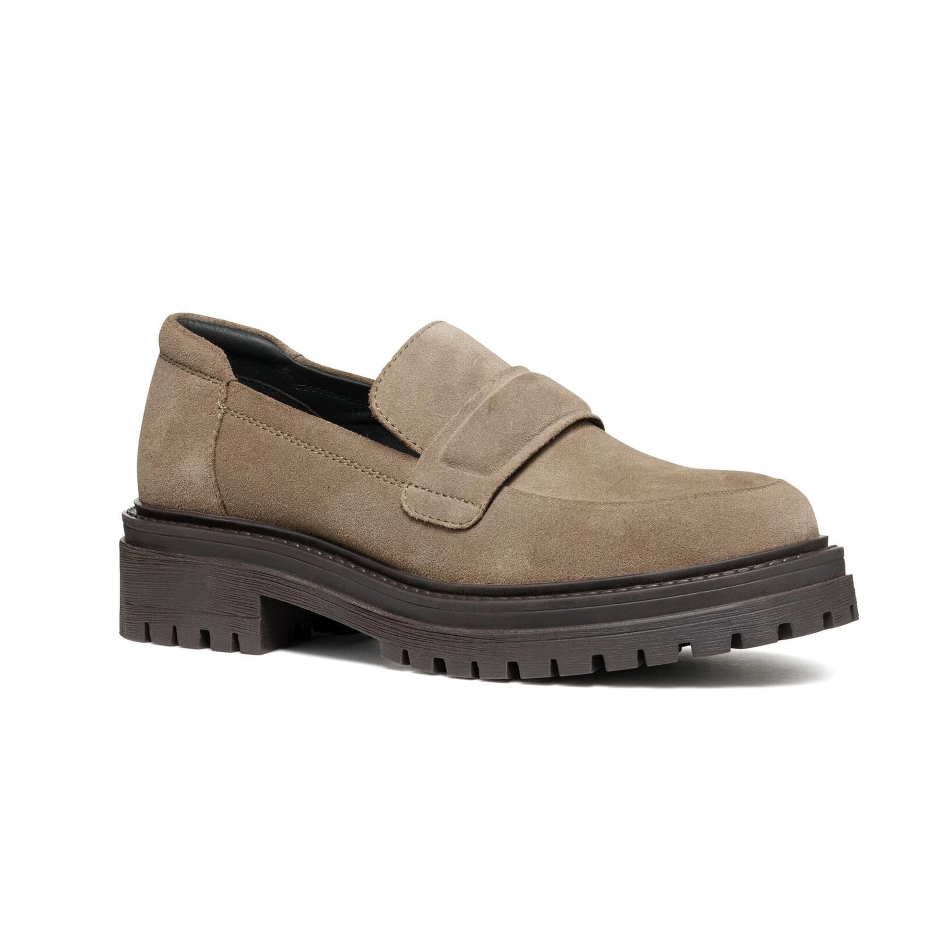 Geox Iridea Moccassins D36HRA_00022 in Taupe