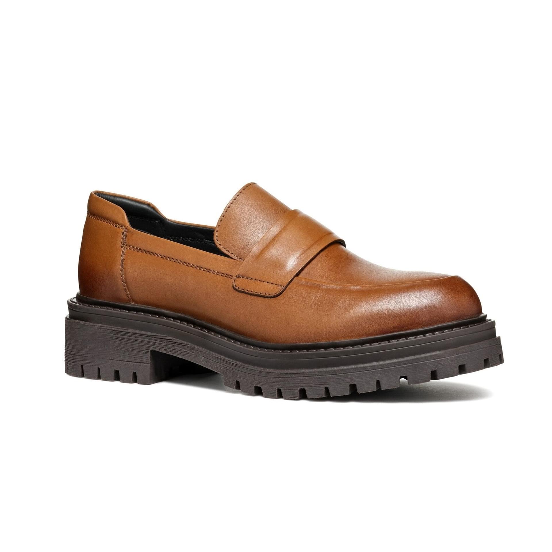 Geox Iridea Moccassins D36HRA_00043 in Cognac