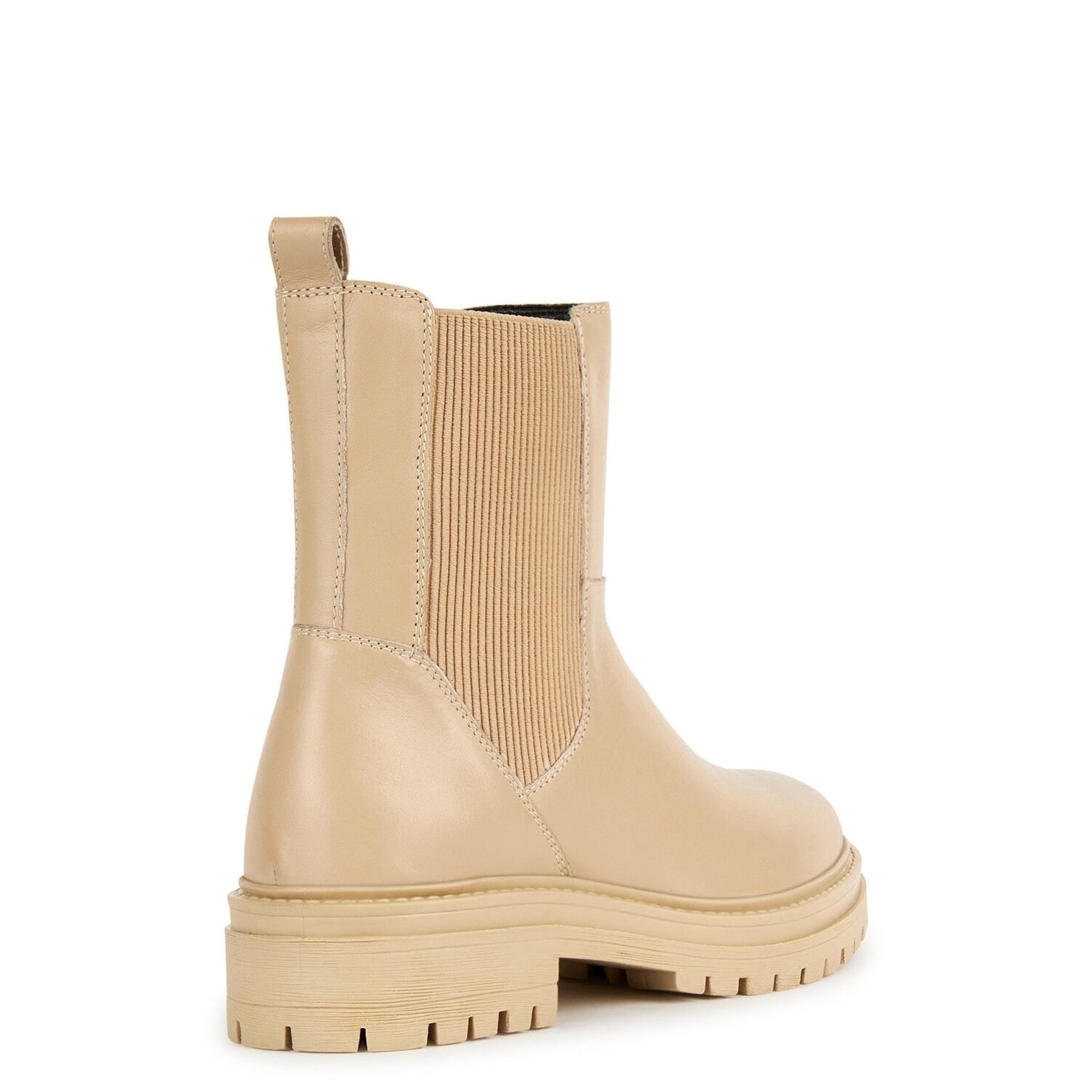 Geox Iridea Ankle Boots D36HRG_043NH in Light Sand
