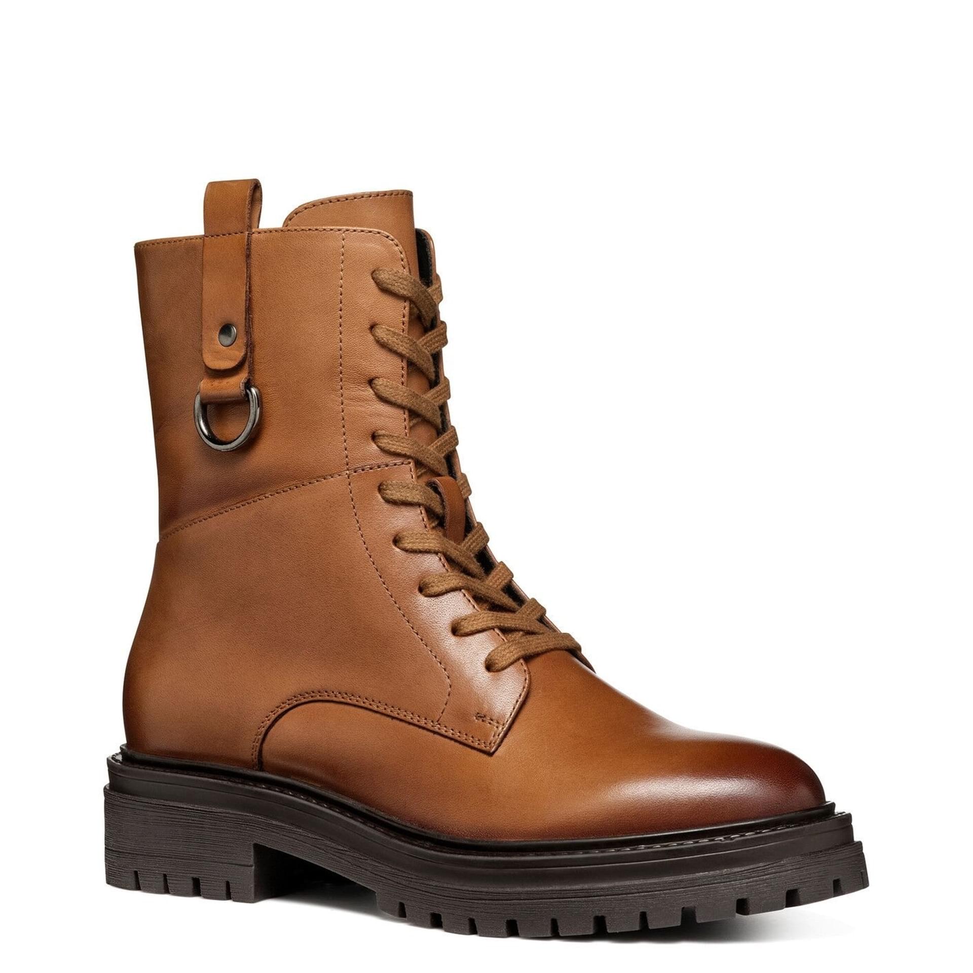 Geox Iridea Ankle Boots D46HRB_00043 in Cognac