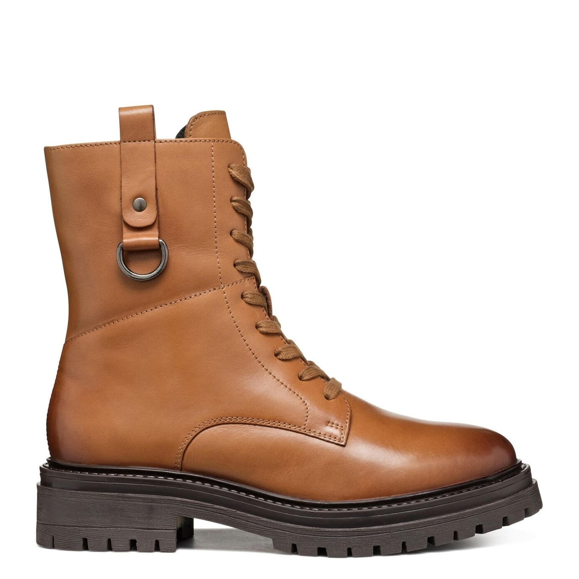 Geox Iridea Ankle Boots D46HRH_00043 in Cognac