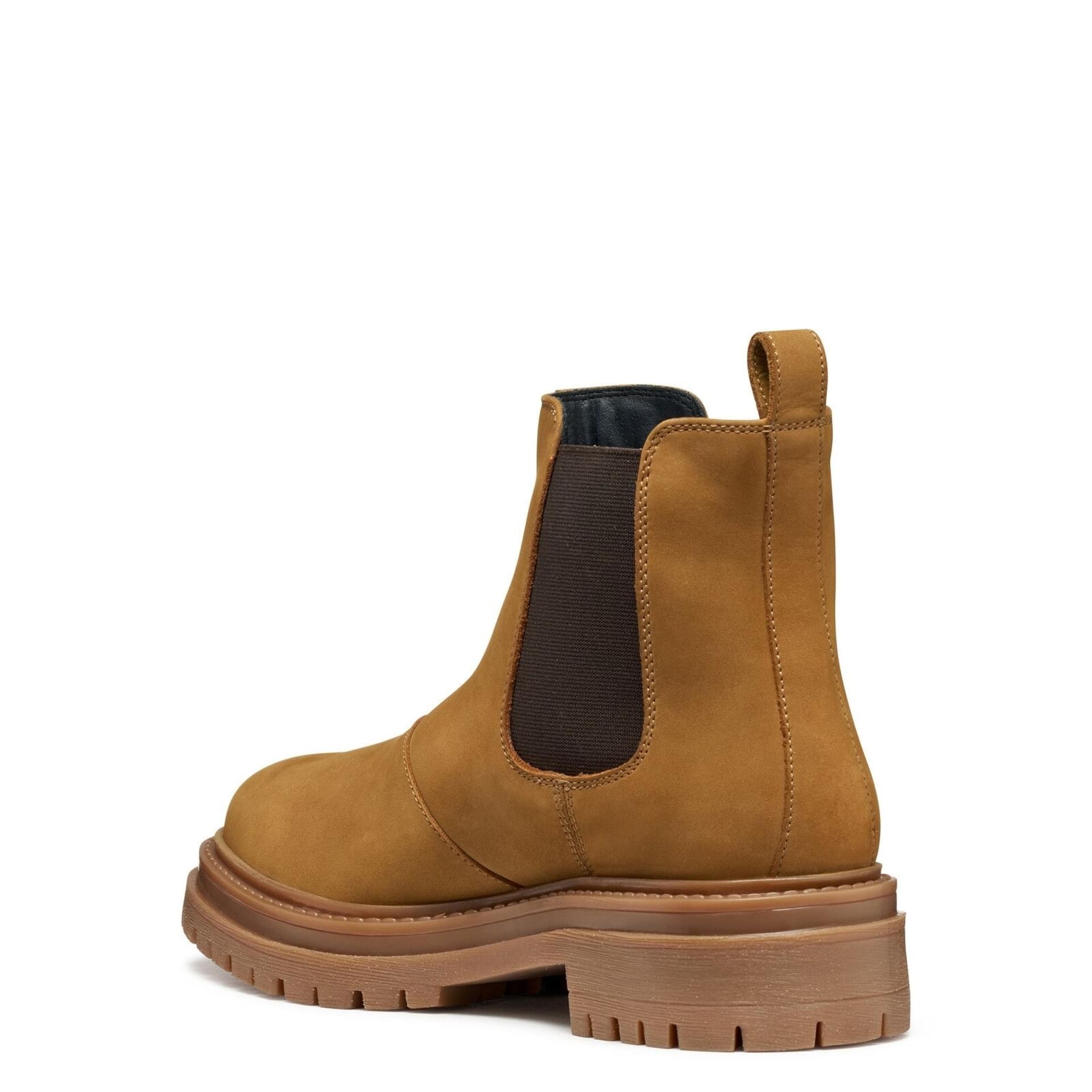 Geox Iridea Ankle Boots D56HRH_032NH in Lion/Dark Brown