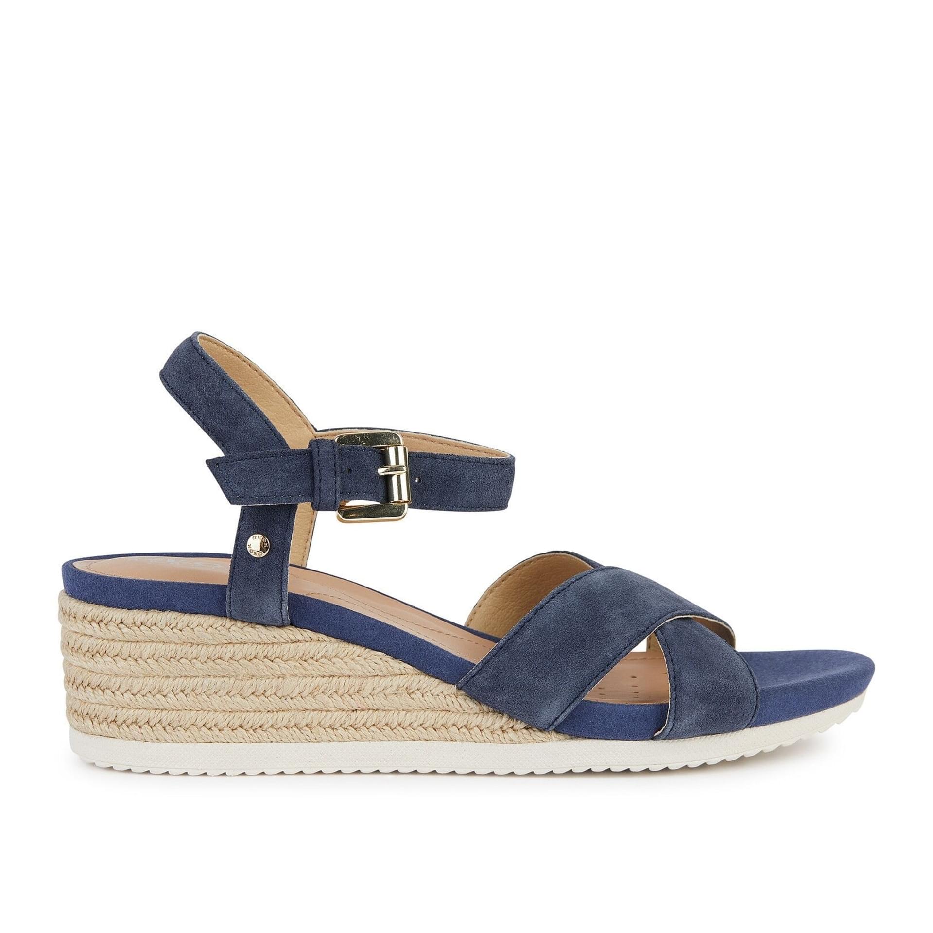 Geox Ischia Corda Sandals D02HHC_00022 in Navy