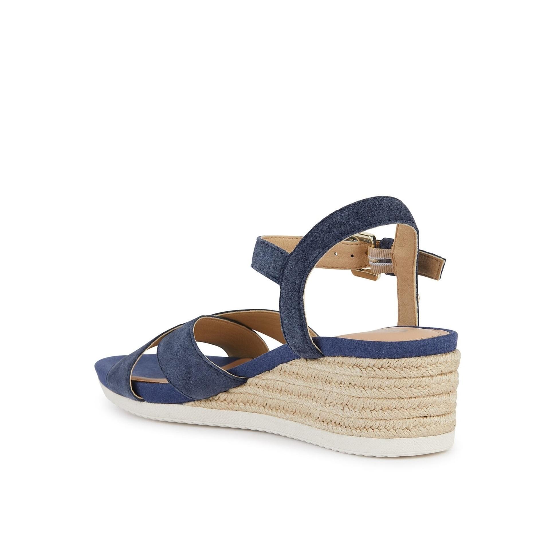 Geox Ischia Corda Sandalen D02HHC_00022 in Navy