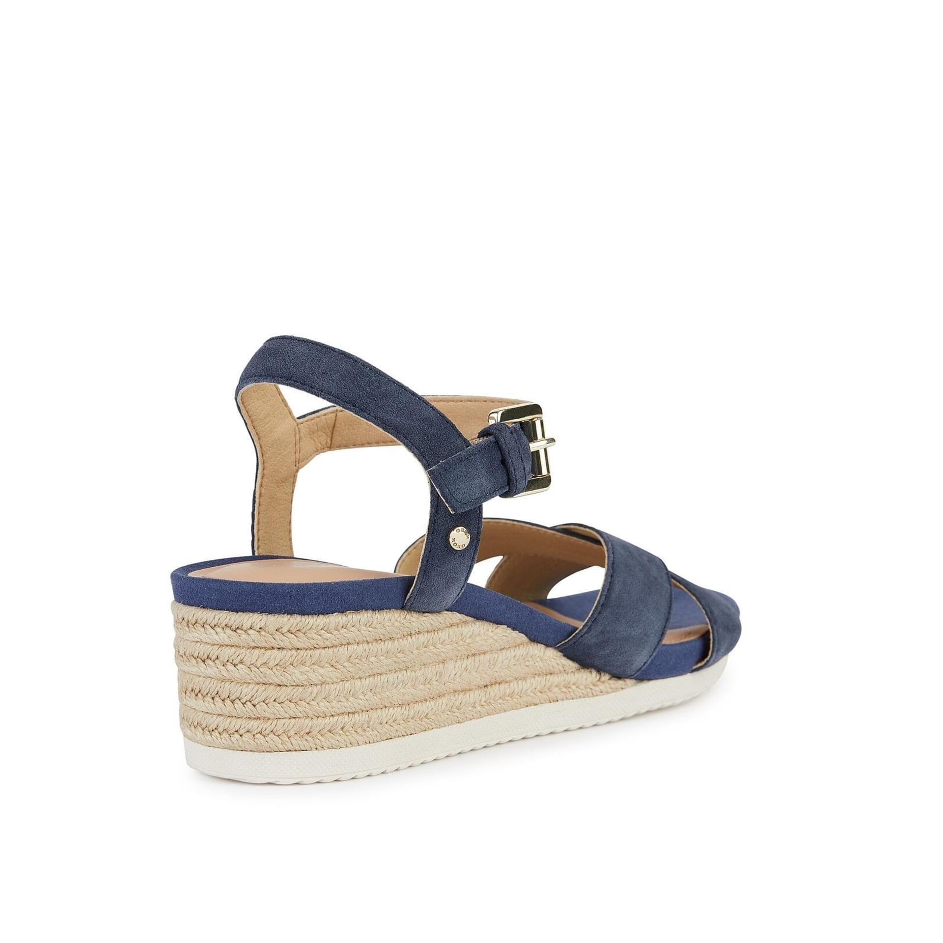 Geox Ischia Corda Sandalen D02HHC_00022 in Navy