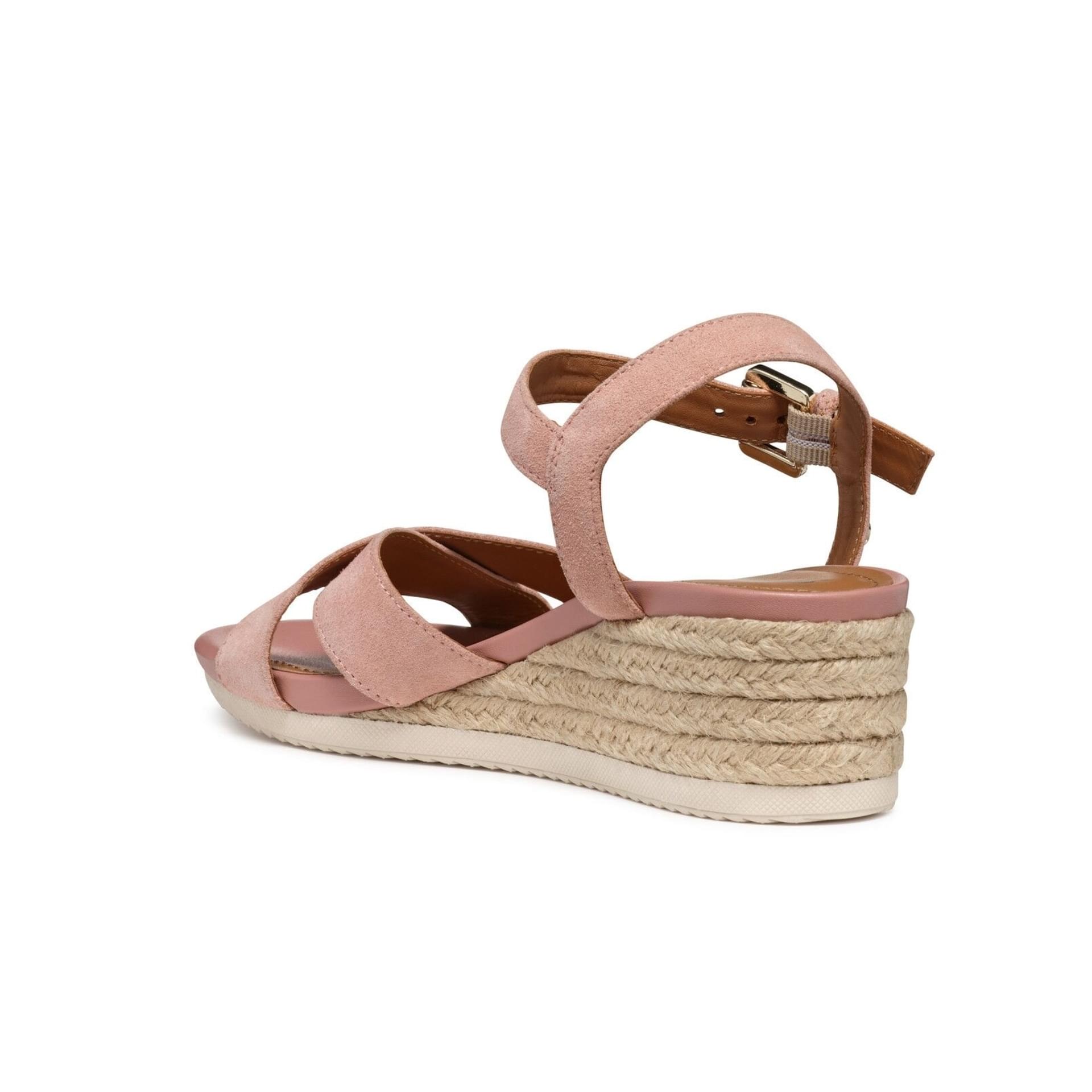 Geox Ischia Corda Sandals D02HHC_00022 in Salmon