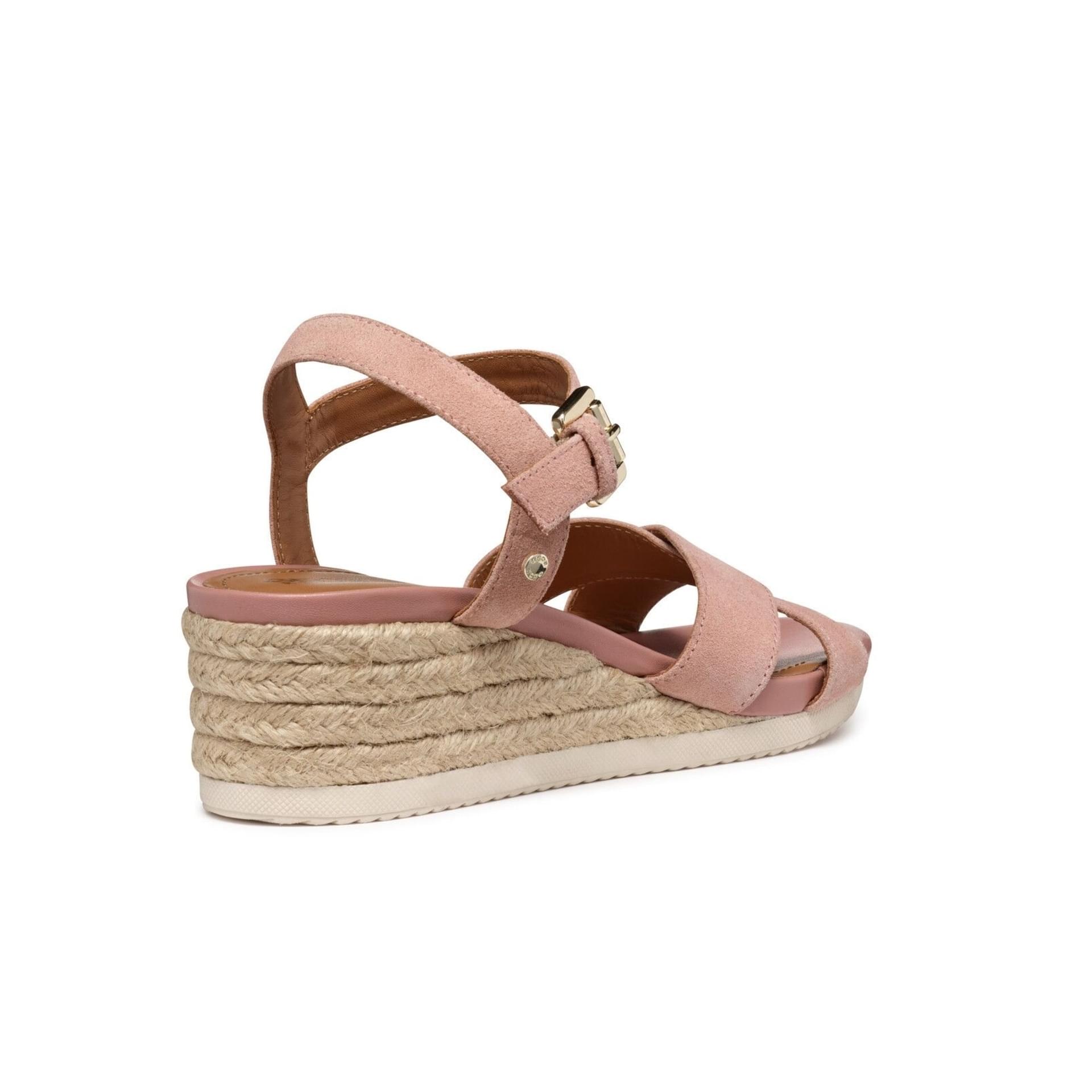 Geox Ischia Corda Sandals D02HHC_00022 in Salmon