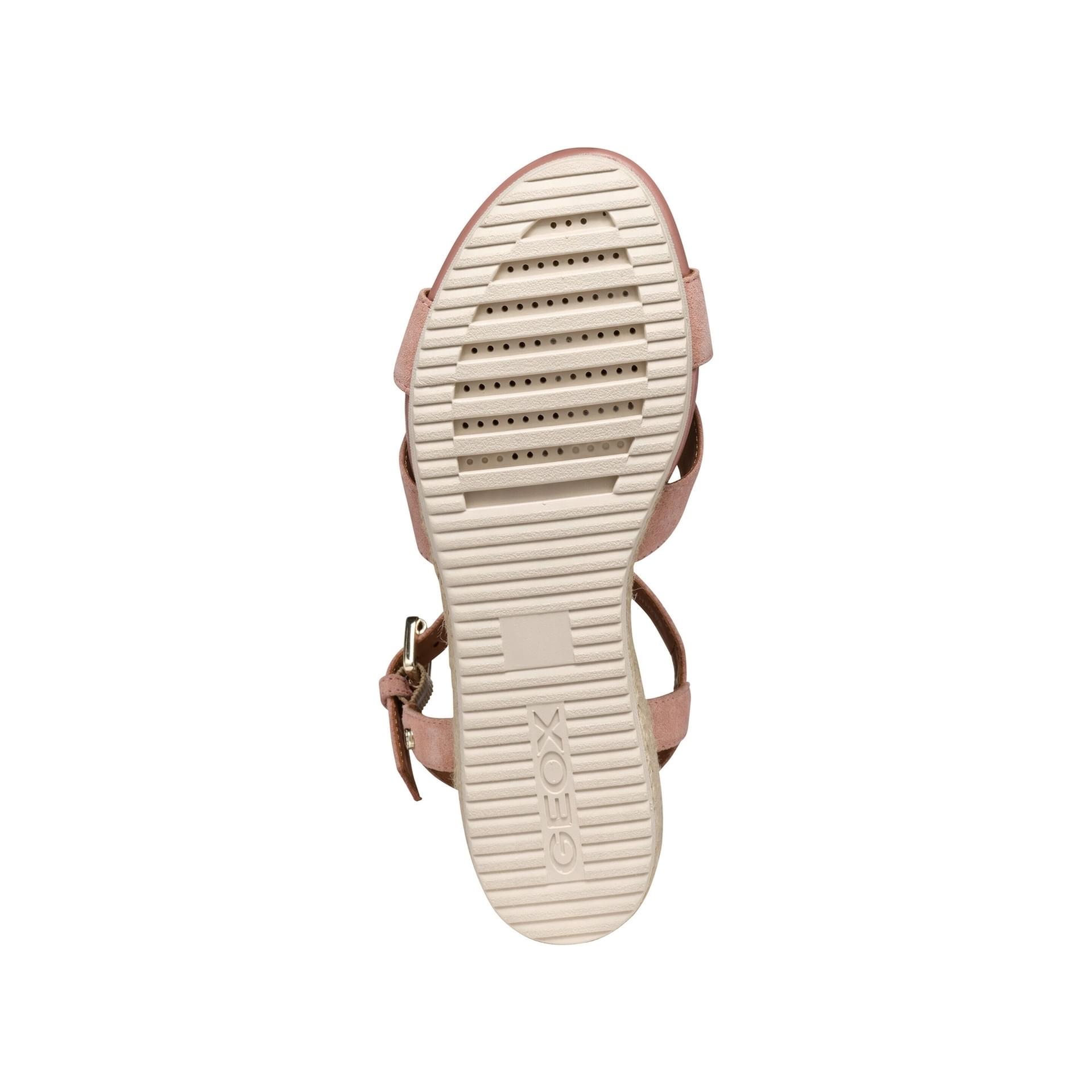 Geox Ischia Corda Sandals D02HHC_00022 in Salmon