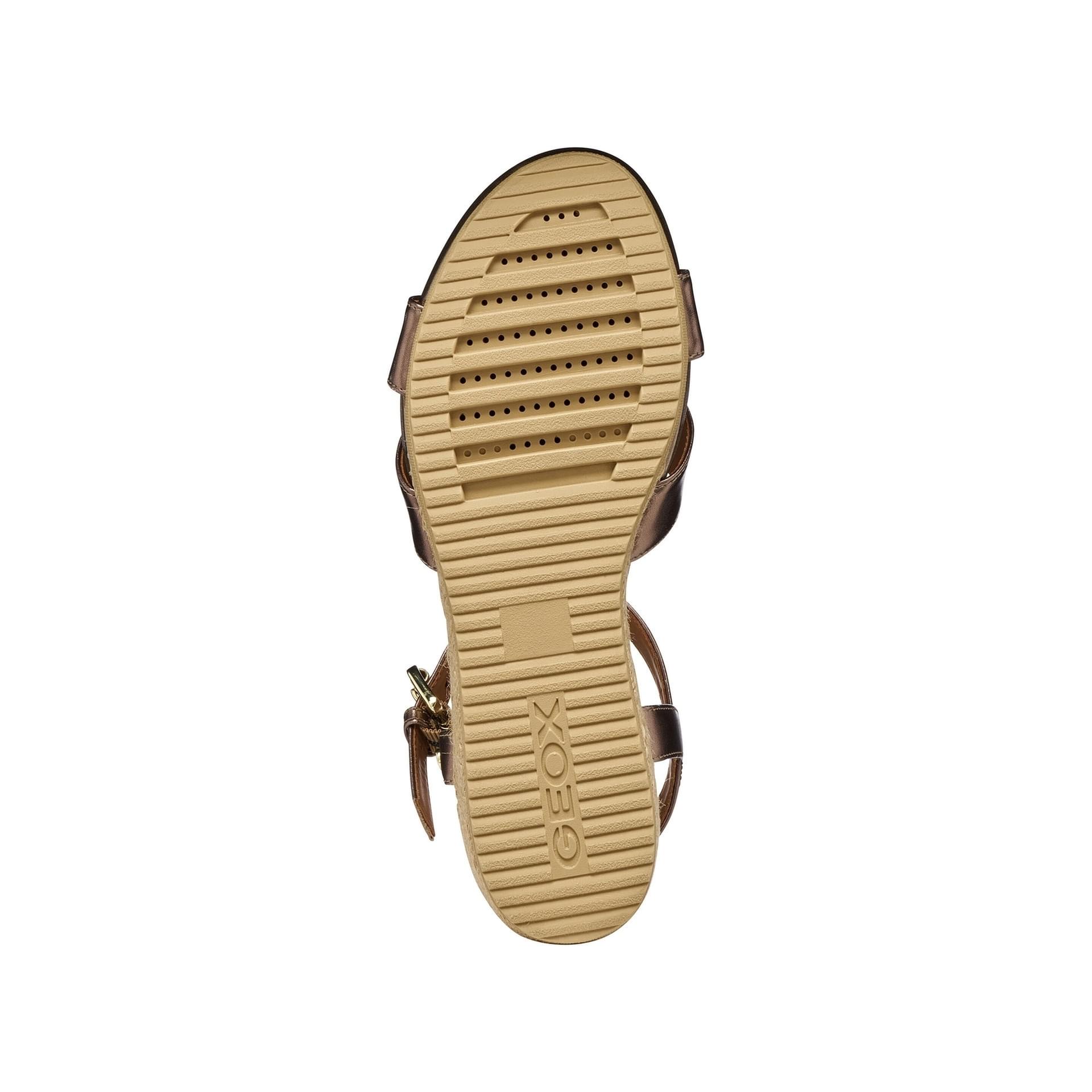 Geox Ischia Corda Sandals D02HHC_000CF in Dark Beige