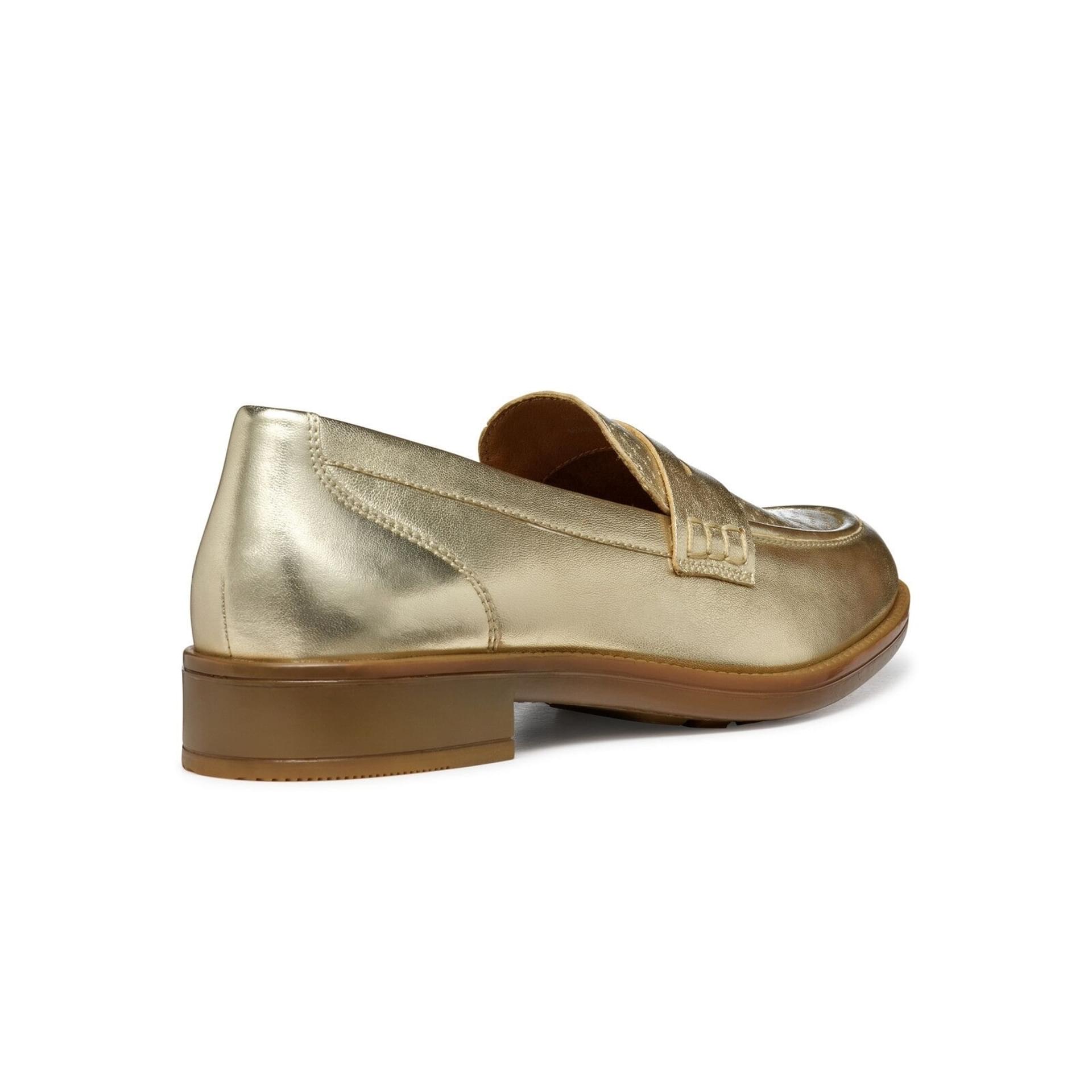 Geox Jaylon 2 Moccassins D55QAA_000Y2 in Light Gold