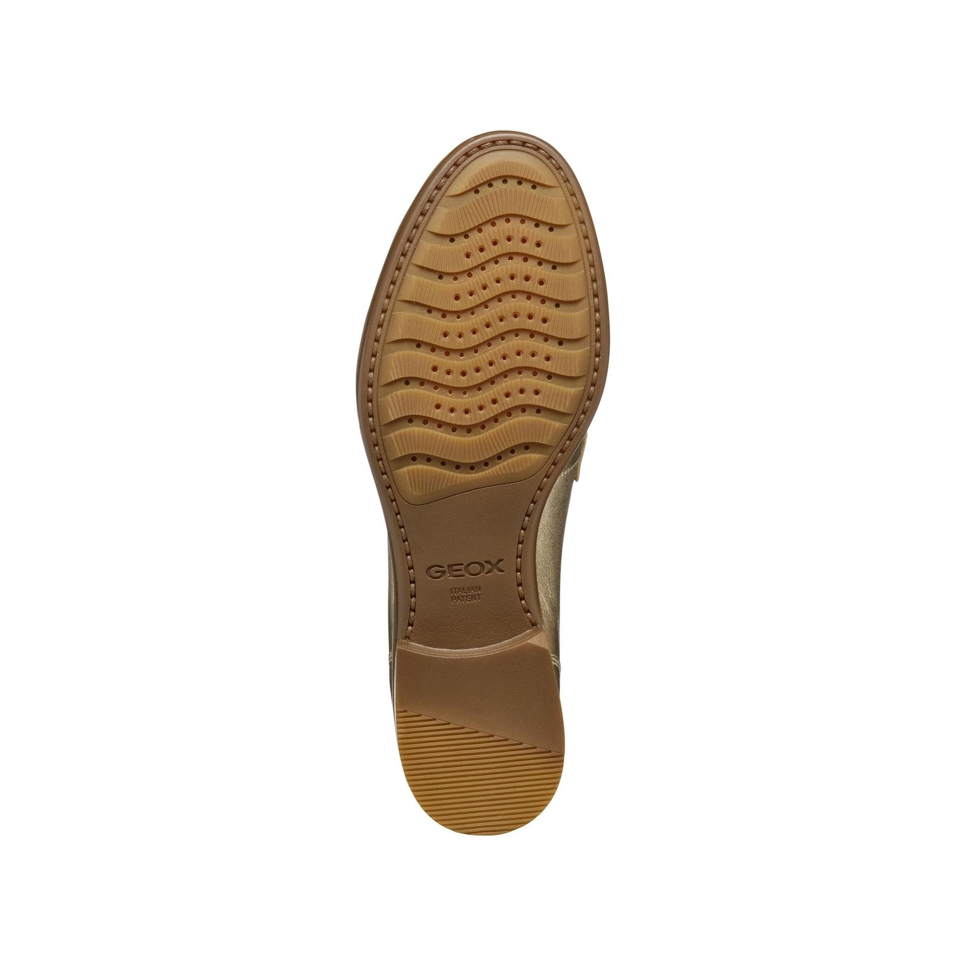 Geox Jaylon 2 Moccassins D55QAA_000Y2 in Light Gold