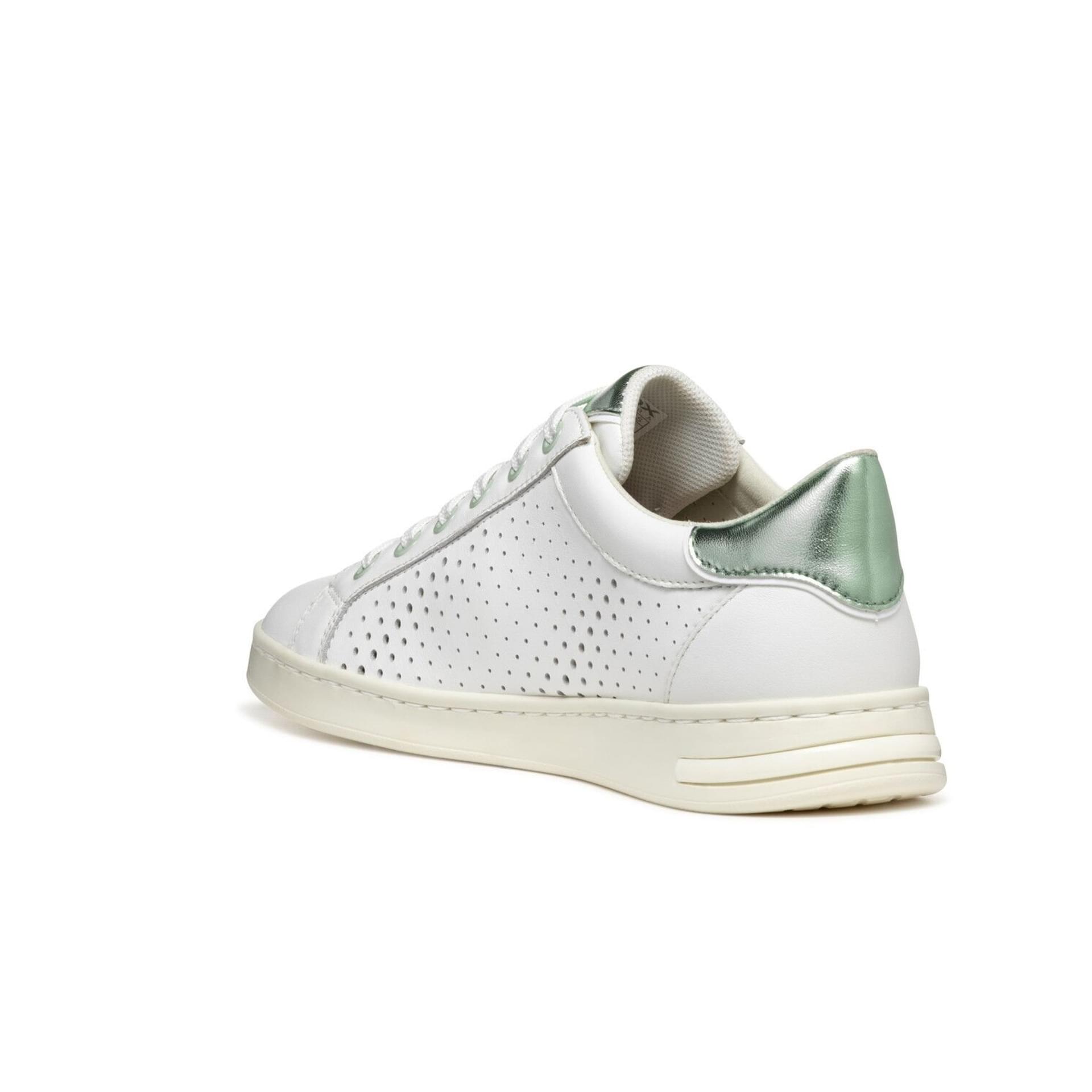 Geox Jaysen Sneakers D151BB_085BN in White/Mint