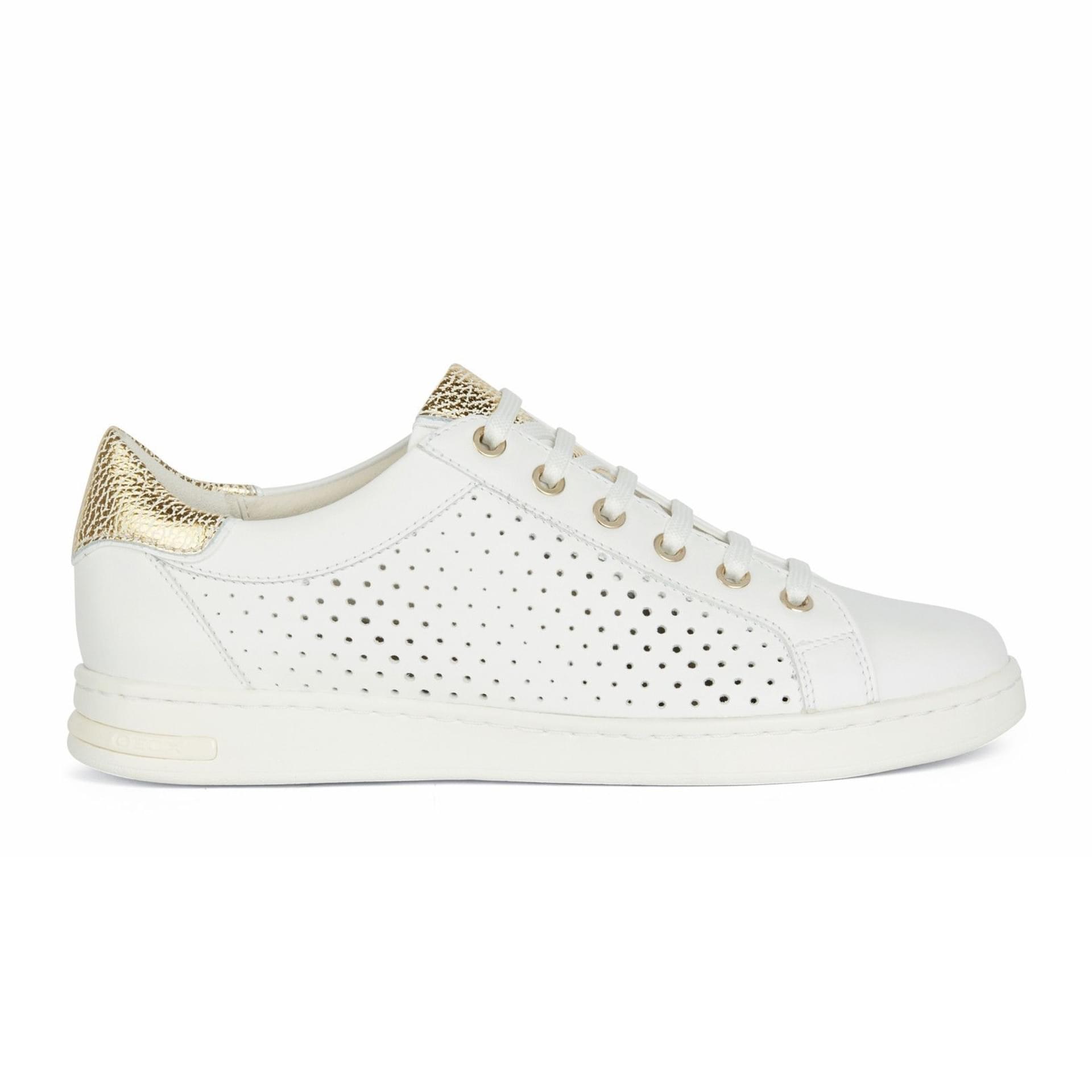 Geox Jaysen Sneakers D151BB_085CF in White/Gold