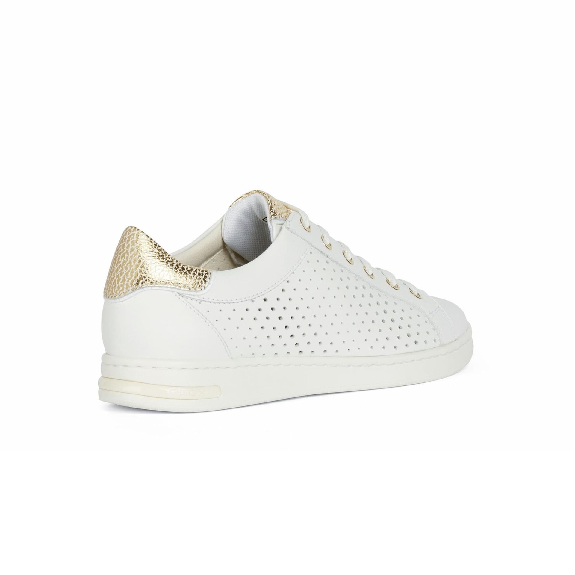 Geox Jaysen Sneakers D151BB_085CF in White/Gold