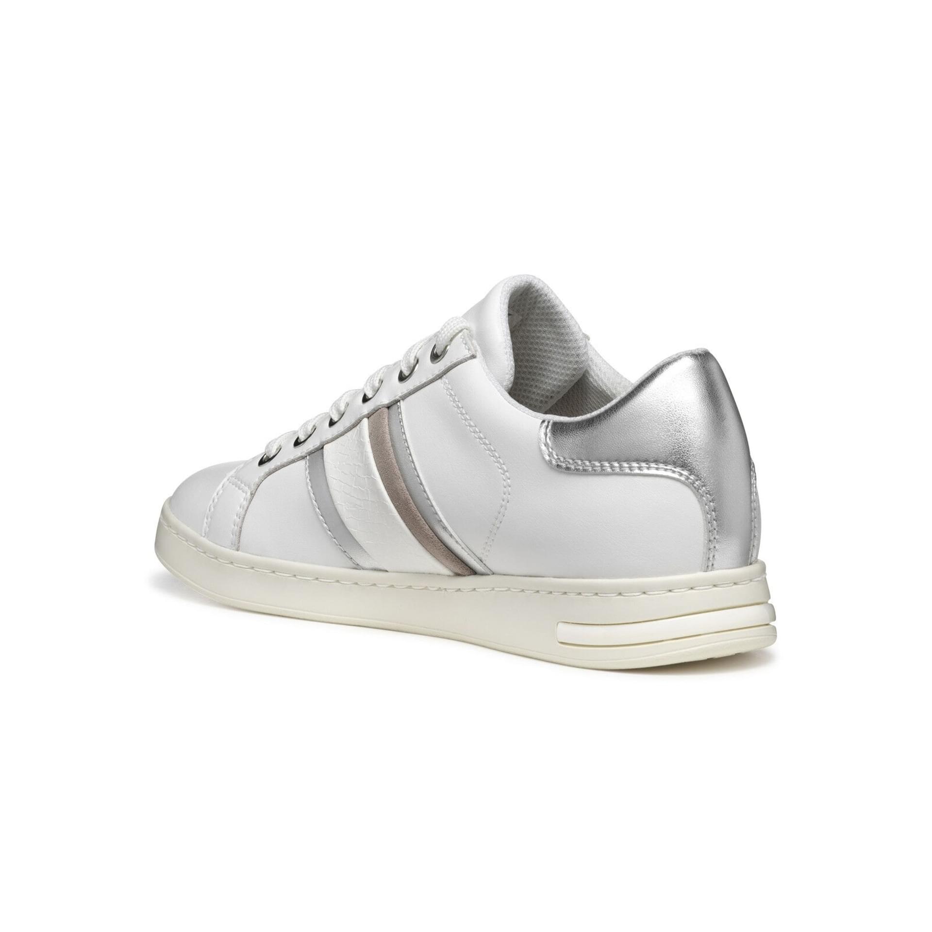 Geox Jaysen Sneakers D361BE_085BN in White/Silver