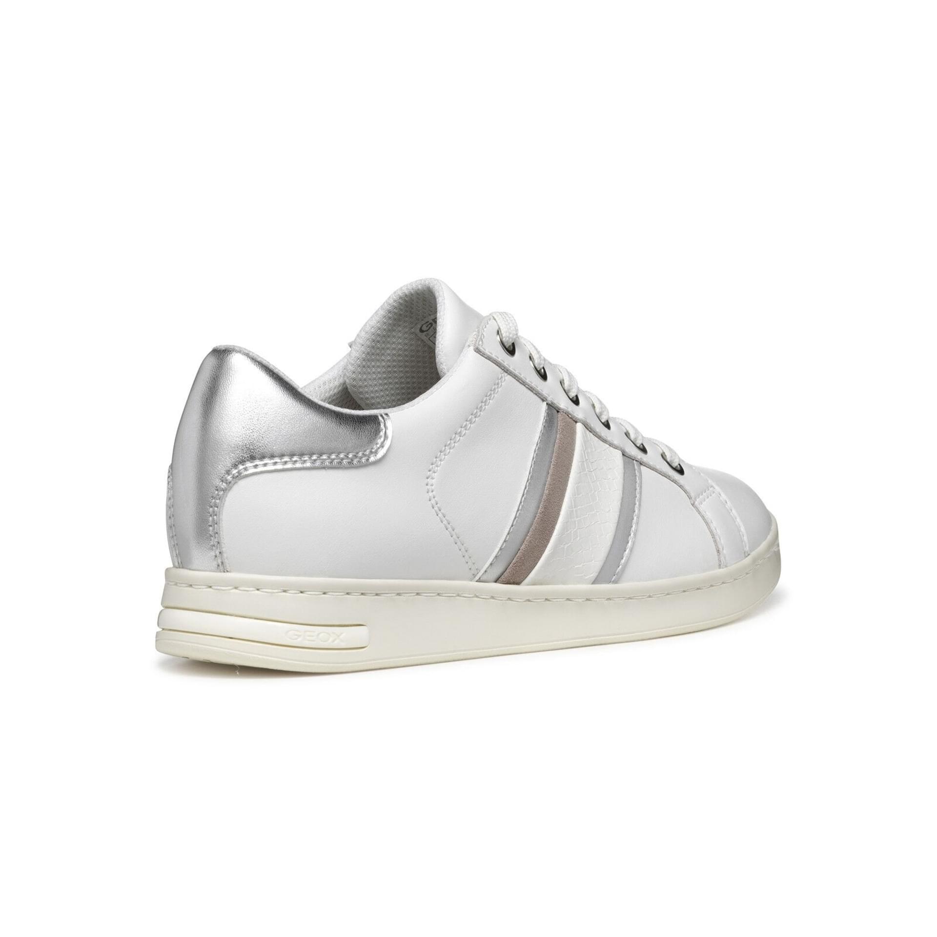 Geox Jaysen Sneakers D361BE_085BN in White/Silver