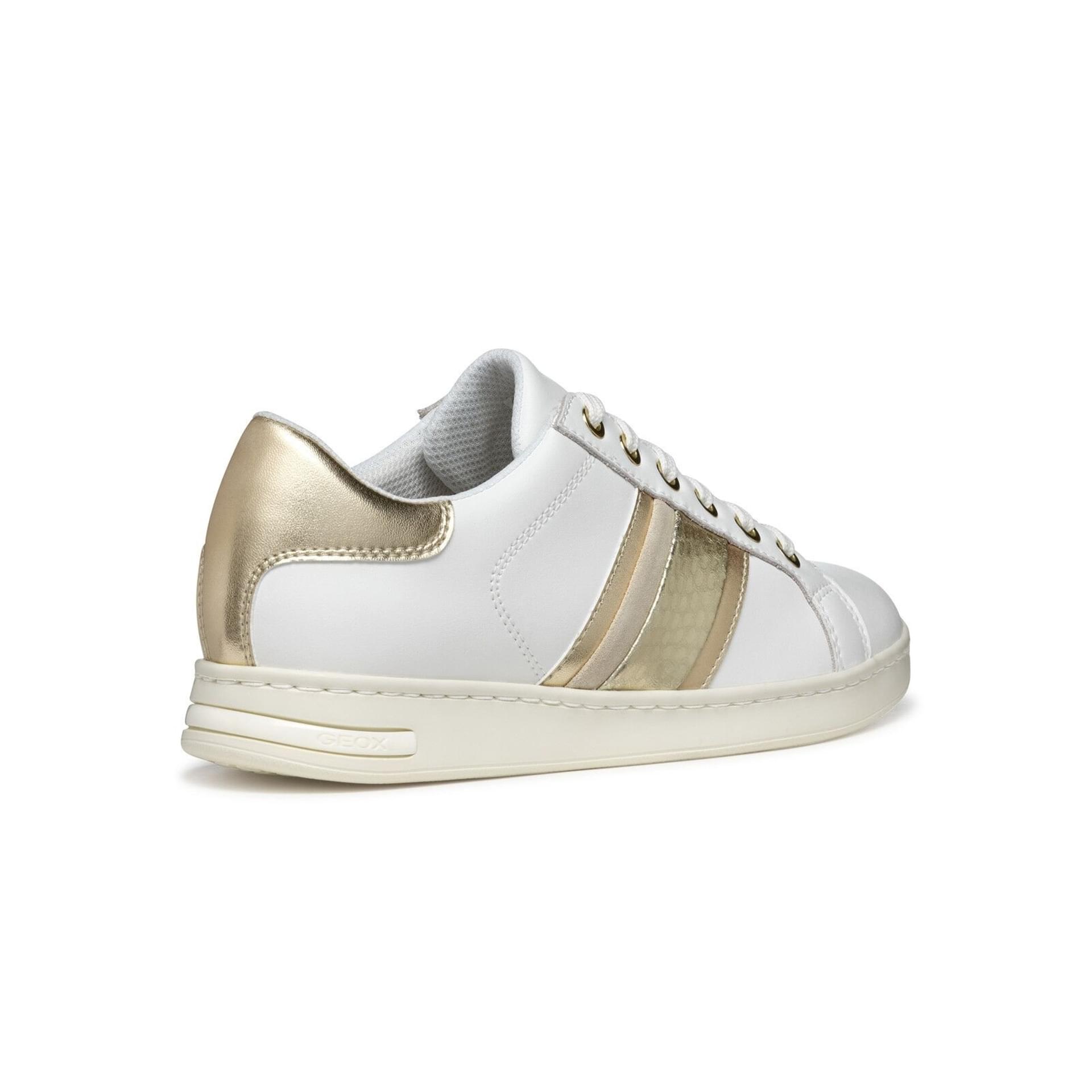 Geox Jaysen Sneakers D361BE_085BN in White/Light Gold