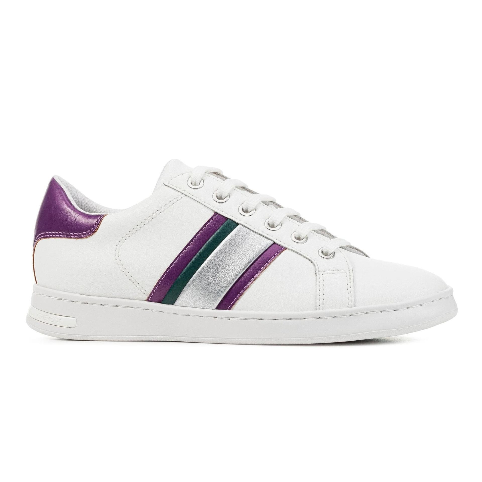 Geox Jaysen Sneakers D361BE_085NF in White/Purple