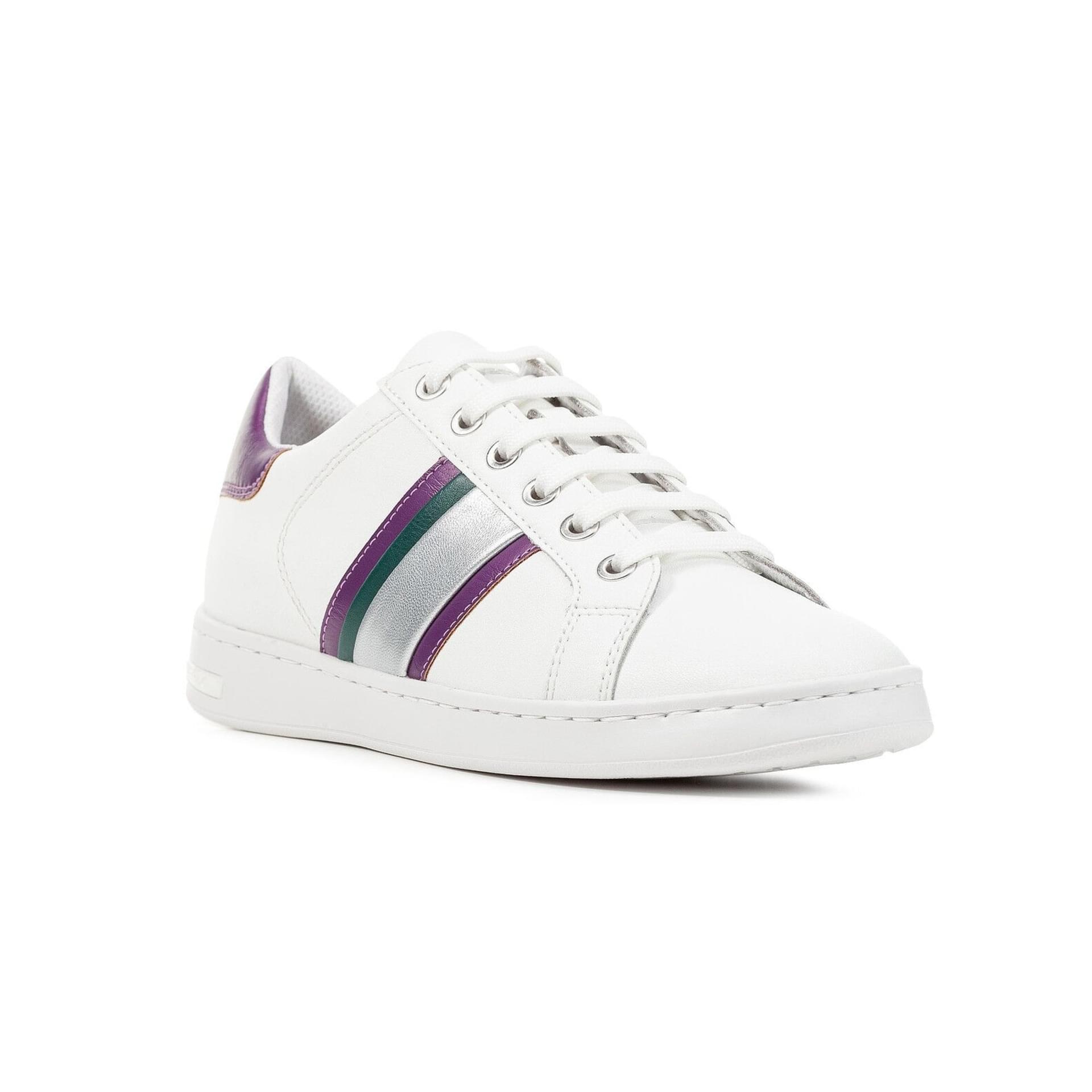 Geox Jaysen Sneakers D361BE_085NF in White/Purple