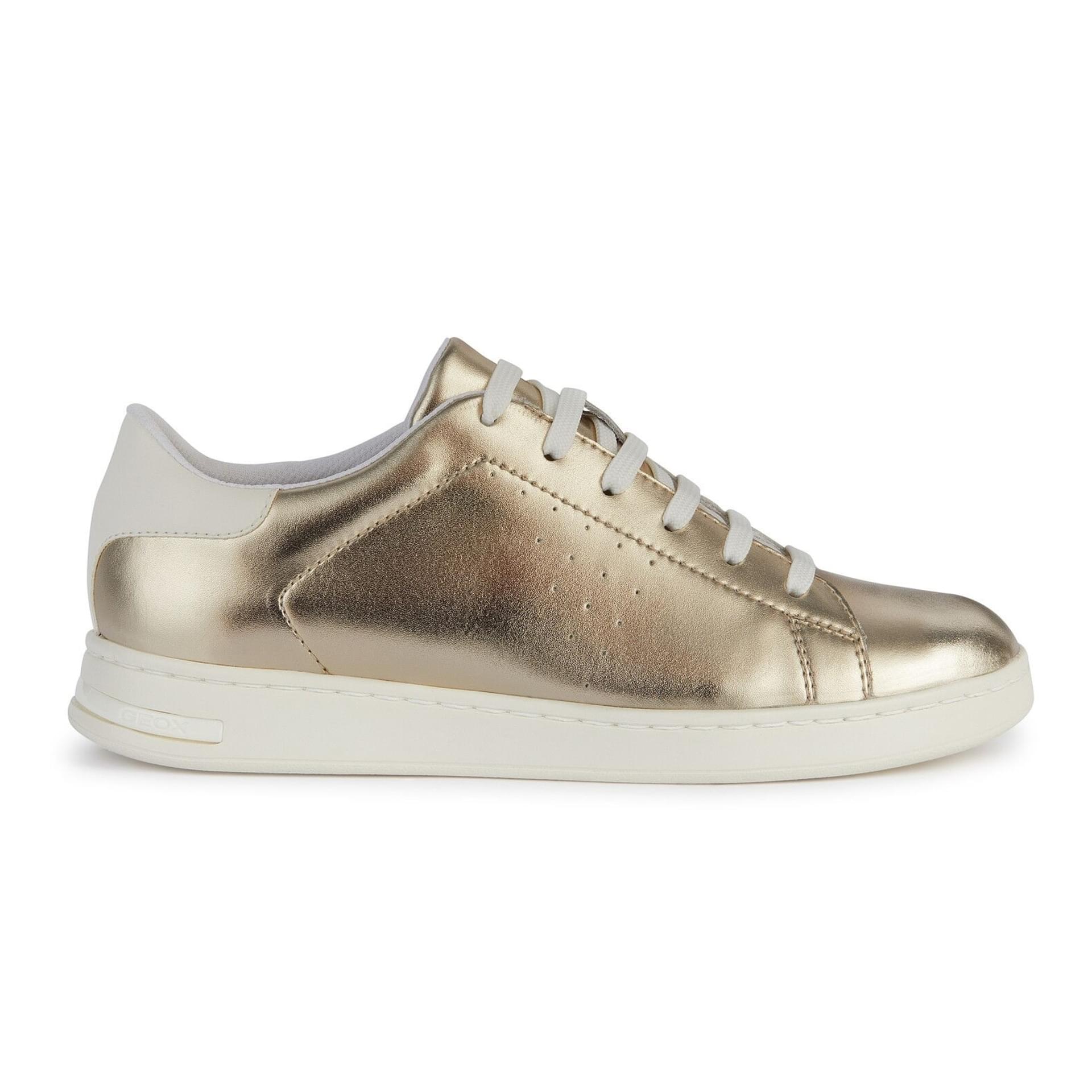 Geox Jaysen Sneakers D451BB_044BC in Light Gold/Optic White