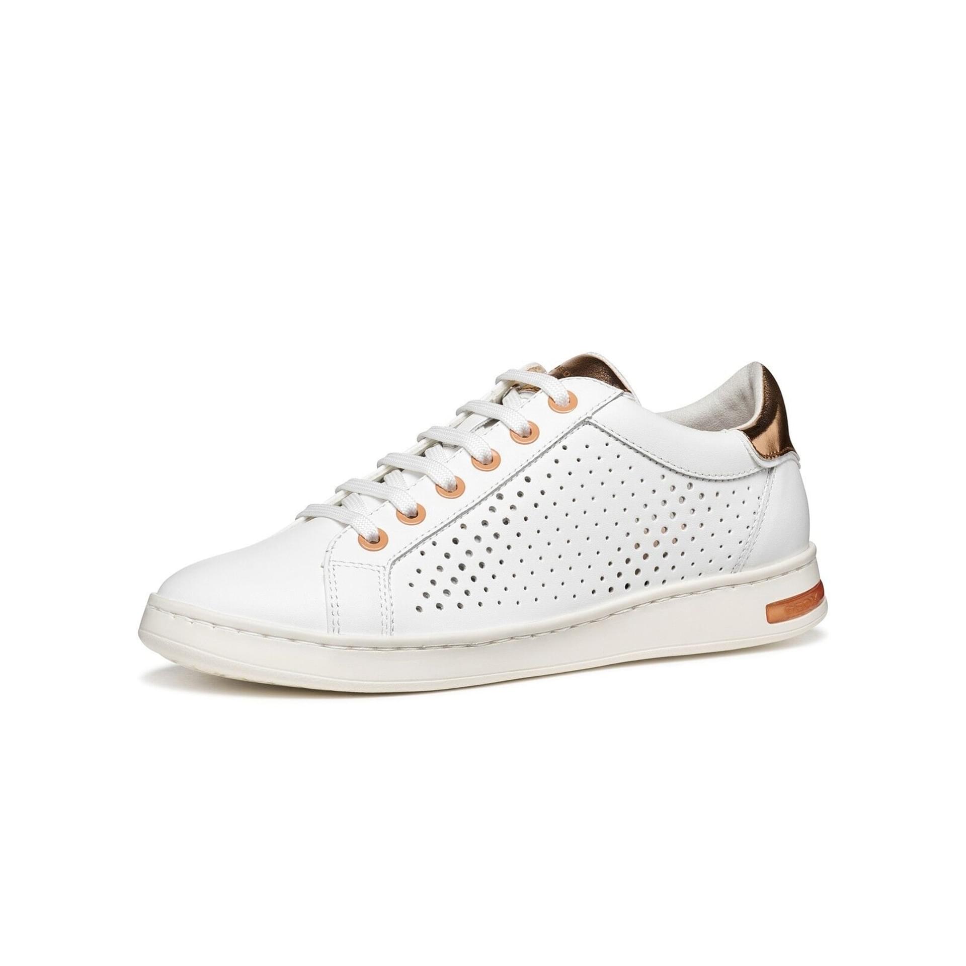 Geox Jaysen Sneakers D651BB_085BN in White/Peach