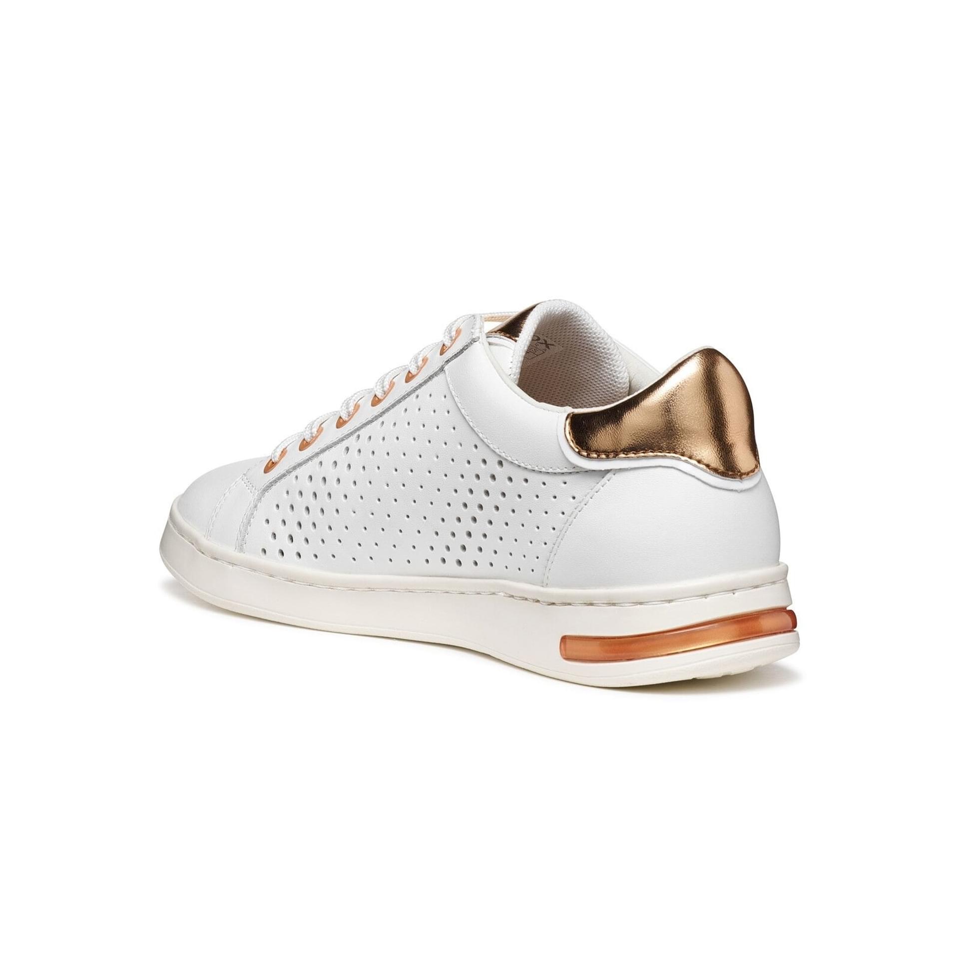 Geox Jaysen Sneakers D651BB_085BN in White/Peach
