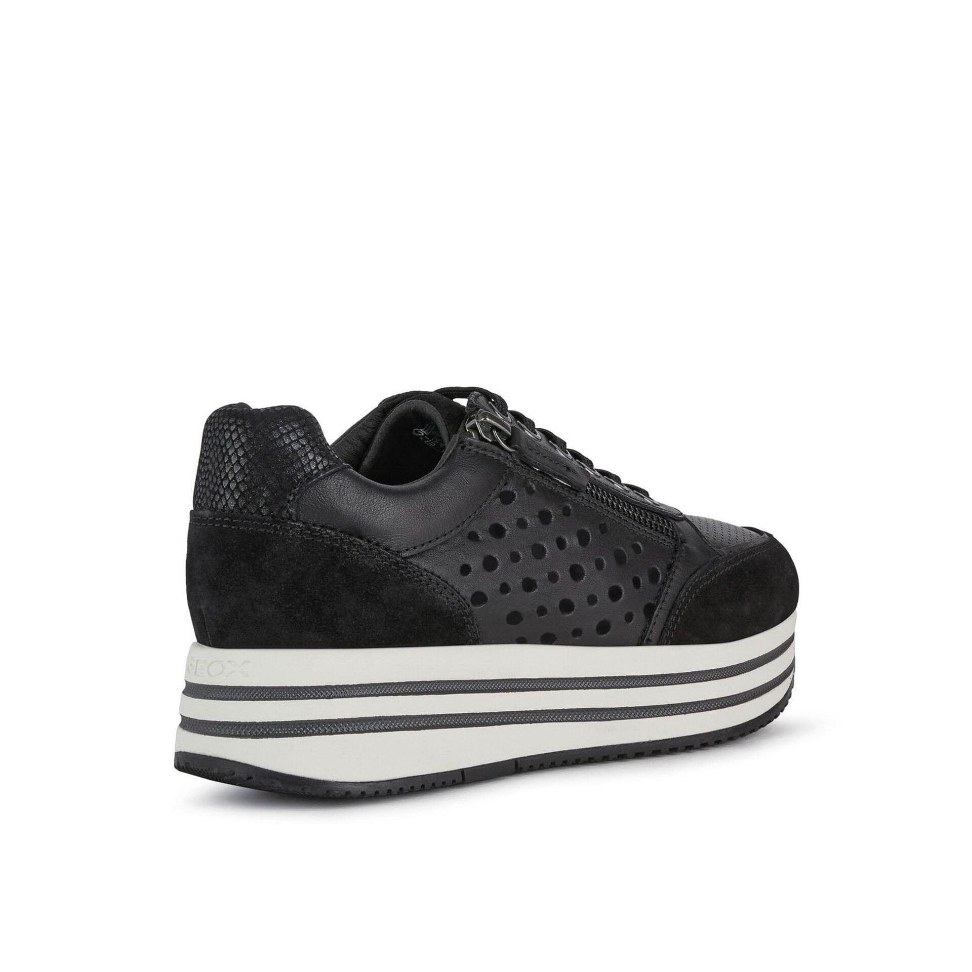 Geox Kency Sneakers D25QHB_08522 in Black