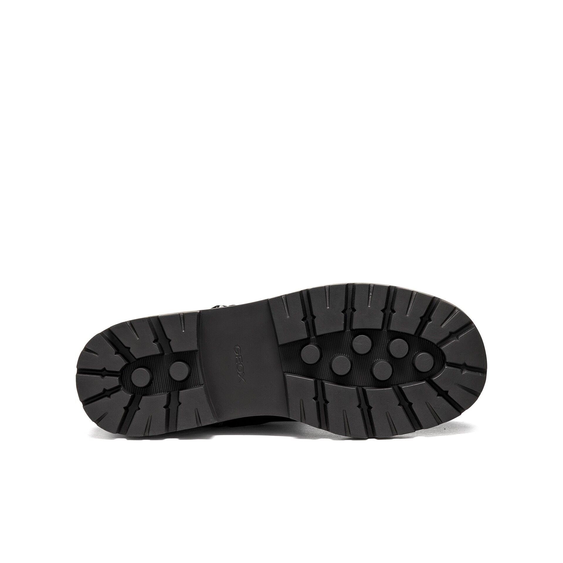 Geox Klargena Ankle Boots in Black, sole (SKU D6810B_00085--C9999)