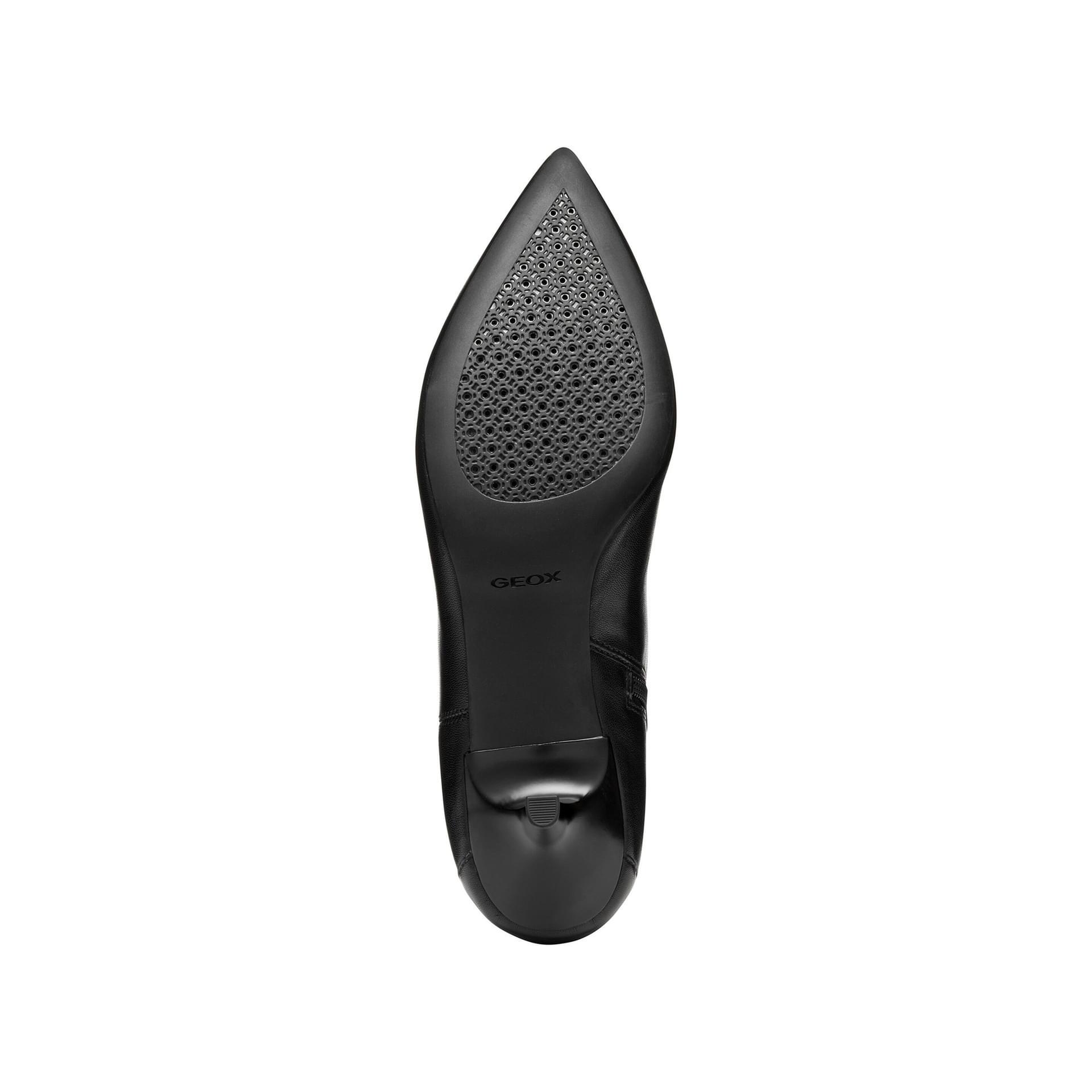 Geox Kleopy Enkellaarsjes D56YBB_000TU in Black