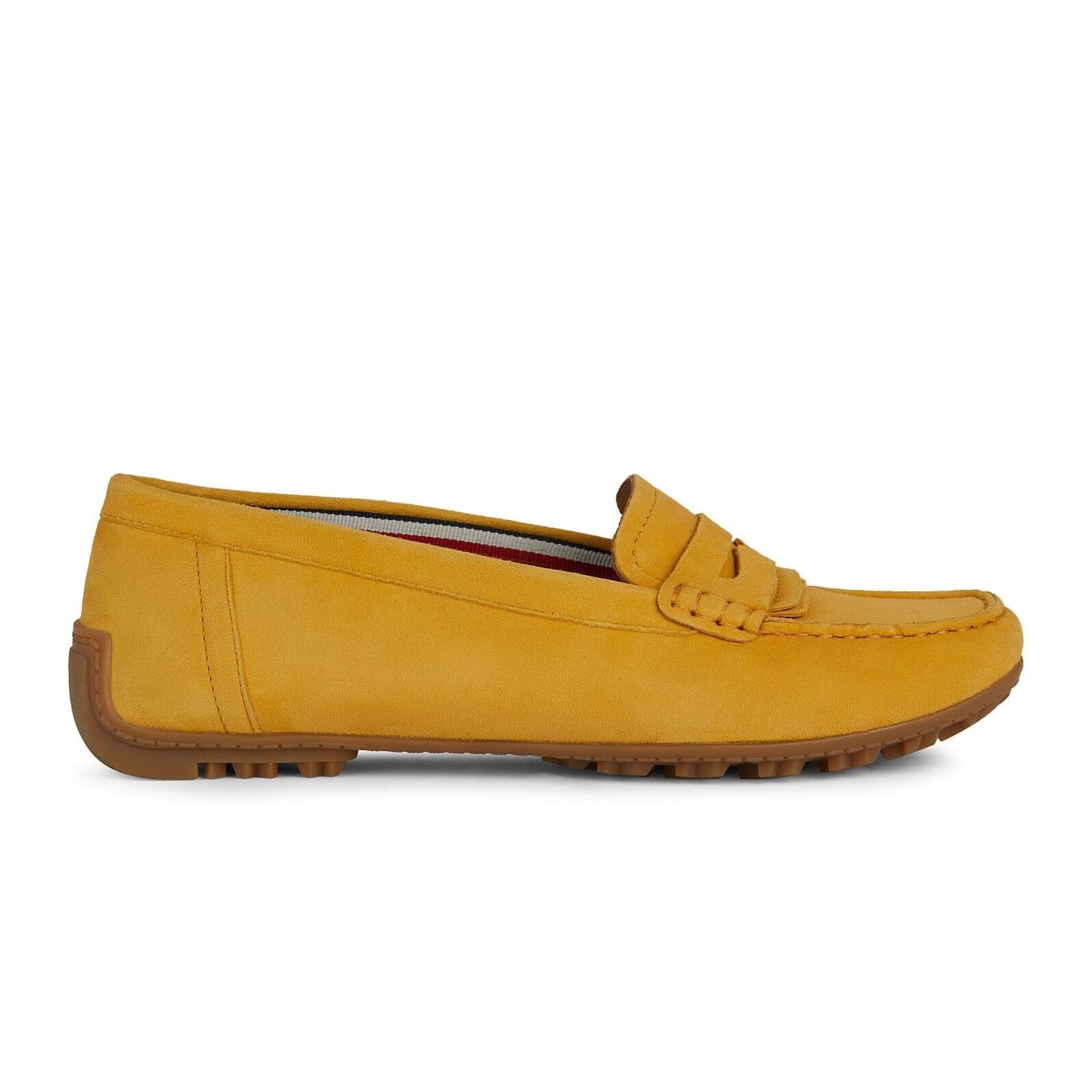 Geox Kosmopolis + Grip Moccassins D35RCA_00021 in Yellow