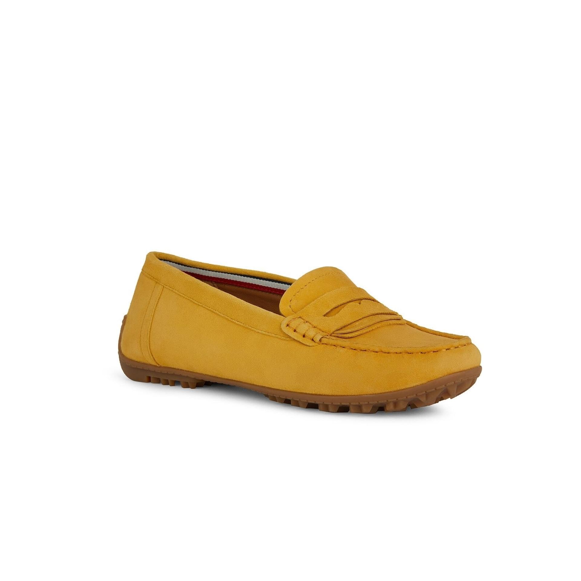 Geox Kosmopolis + Grip Moccassins D35RCA_00021 in Yellow