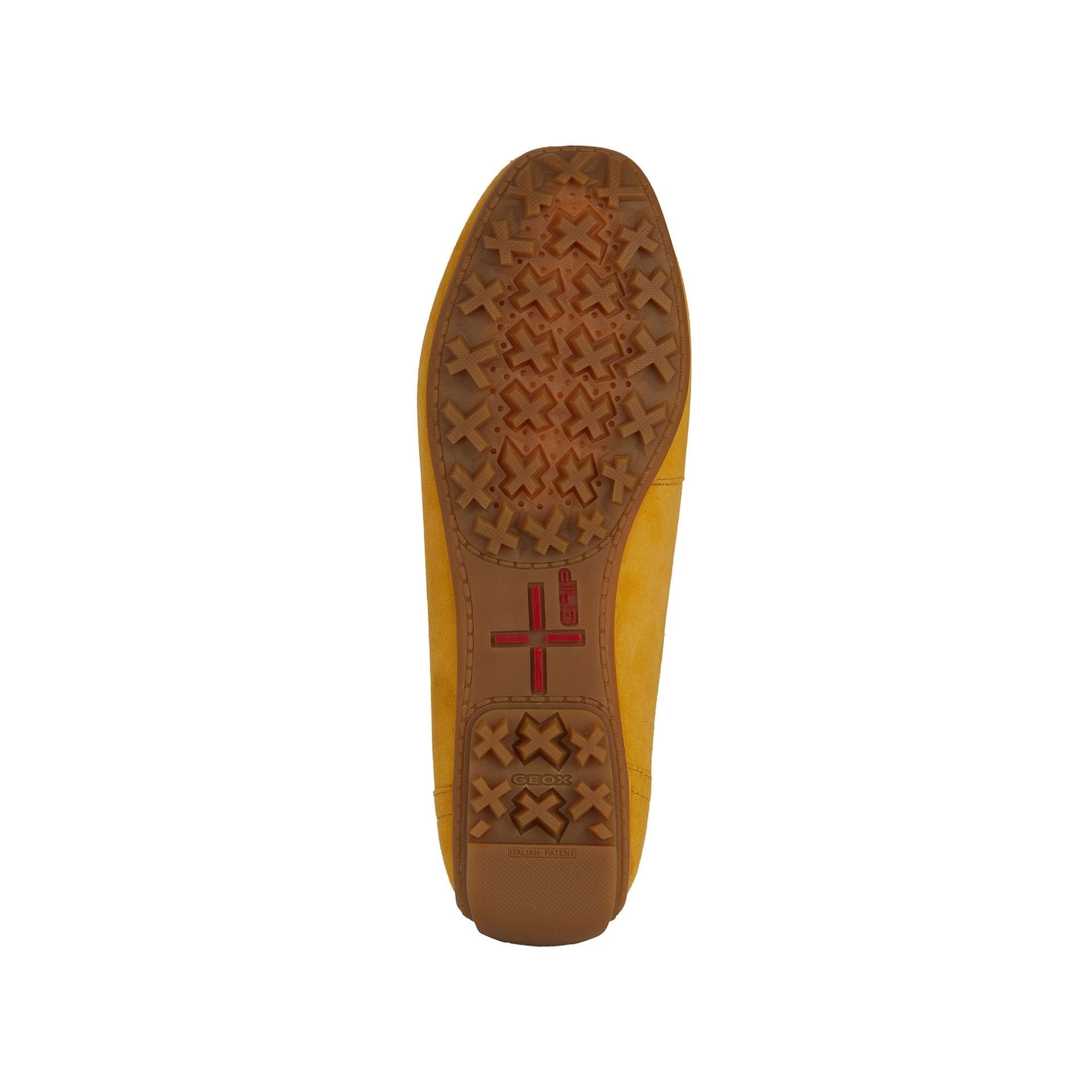 Geox Kosmopolis + Grip Moccassins D35RCA_00021 in Yellow