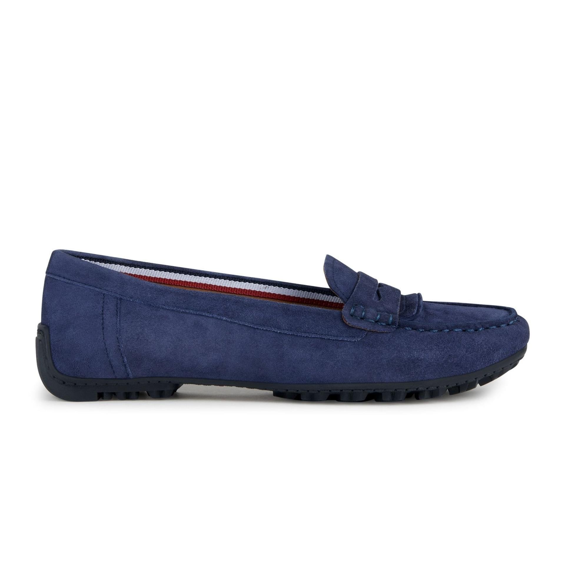 Geox Kosmopolis + Grip Moccassins D35RCA_00021 in Navy