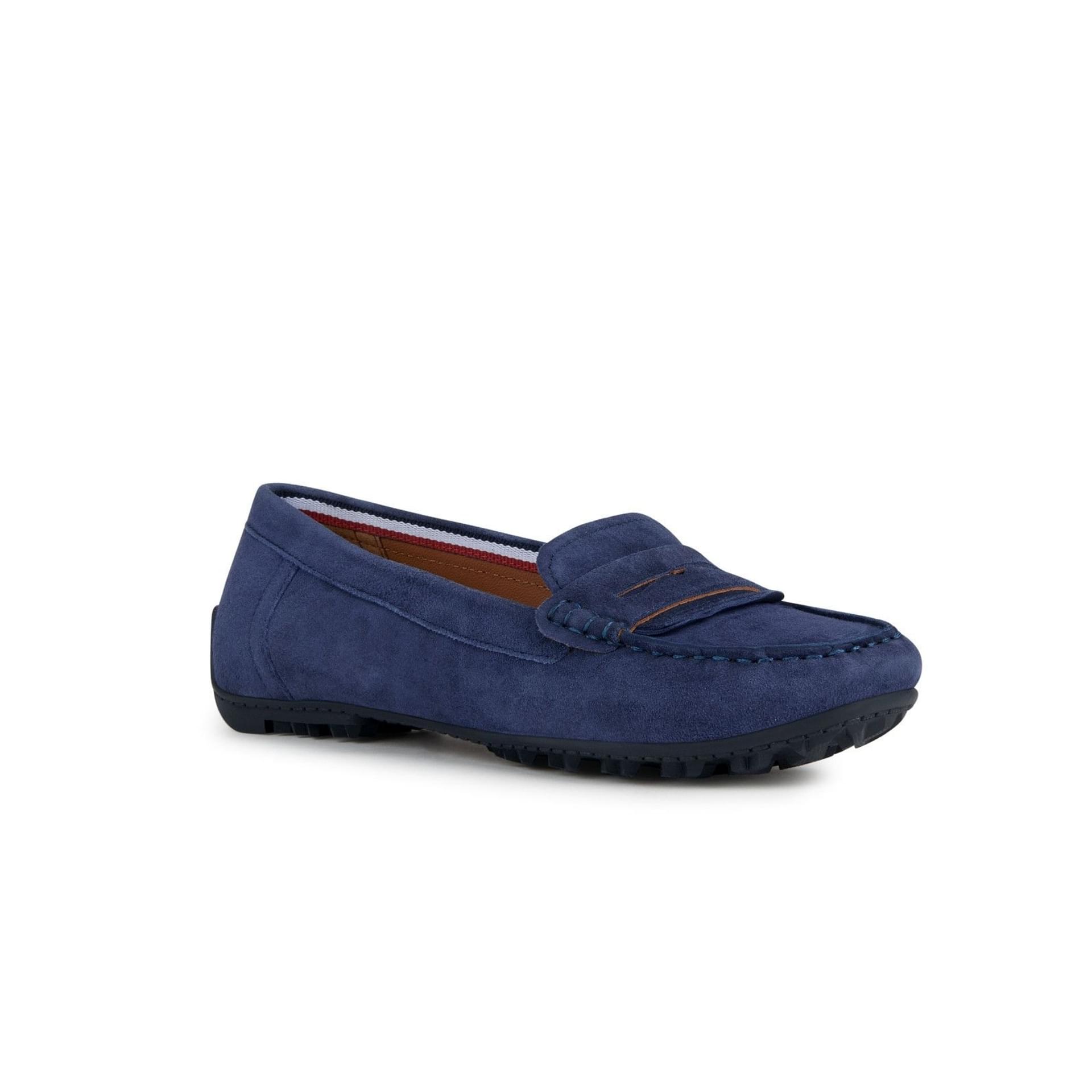 Geox Kosmopolis + Grip Moccassins D35RCA_00021 in Navy