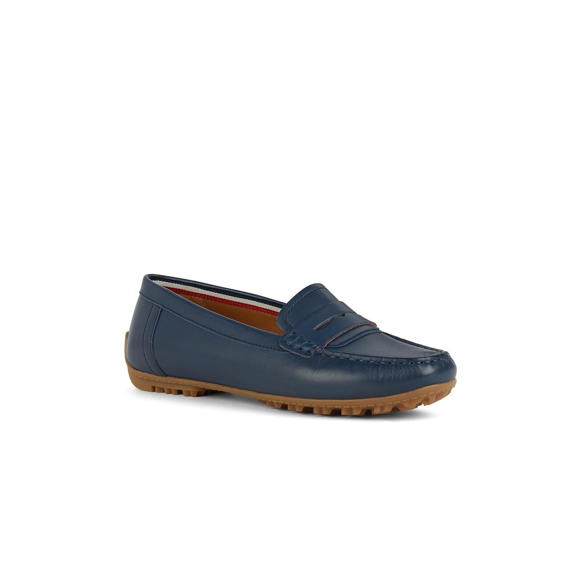 Geox Kosmopolis + Grip Moccassins D35RCA_00043 in Navy